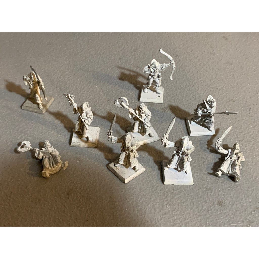 A30355 RAL PARTHA IRON WINDS METAL ELVES LOT ELF ARCHER SWORD BOWMAN SWORDSMAN