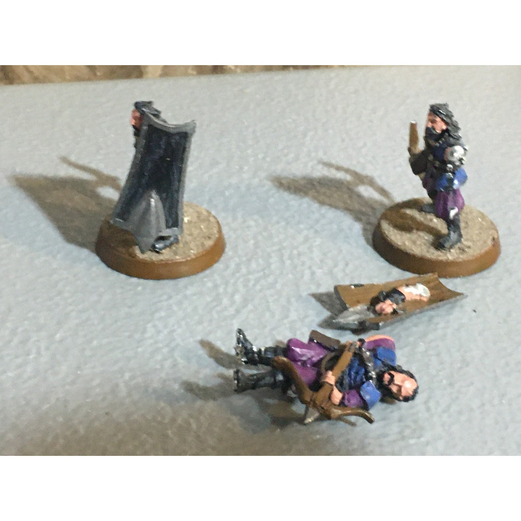 A30394 LOTR LORD OF RINGS GAMES WORKSHOP METAL CORSAIR ARBALESTERS MISS 1 SHIELD