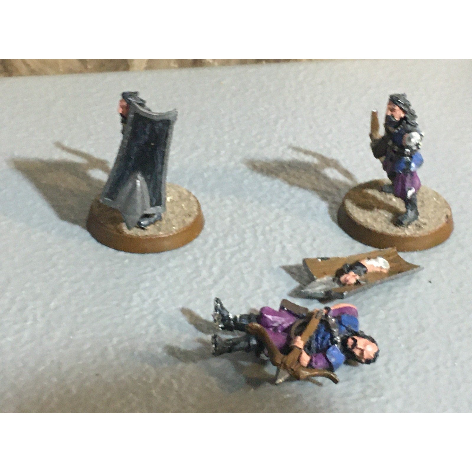 A30394 LOTR LORD OF RINGS GAMES WORKSHOP METAL CORSAIR ARBALESTERS MISS 1 SHIELD