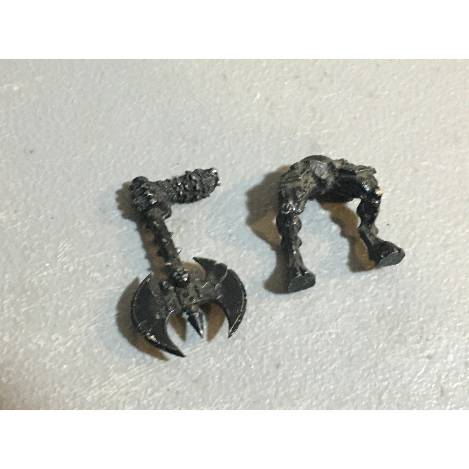 A29244 WARHAMMER 40K CHAOS DAEMONS METAL 6TH EDITION LEGS & AXE BLOODTHIRSTER