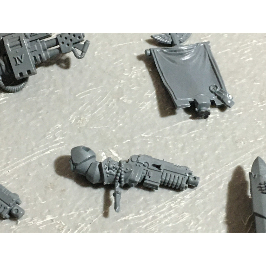 A22272 WARHAMMER 40K SPACE MARINES DARK ANGELS BITS LOT MIXED GAMES WORKSHOP GW
