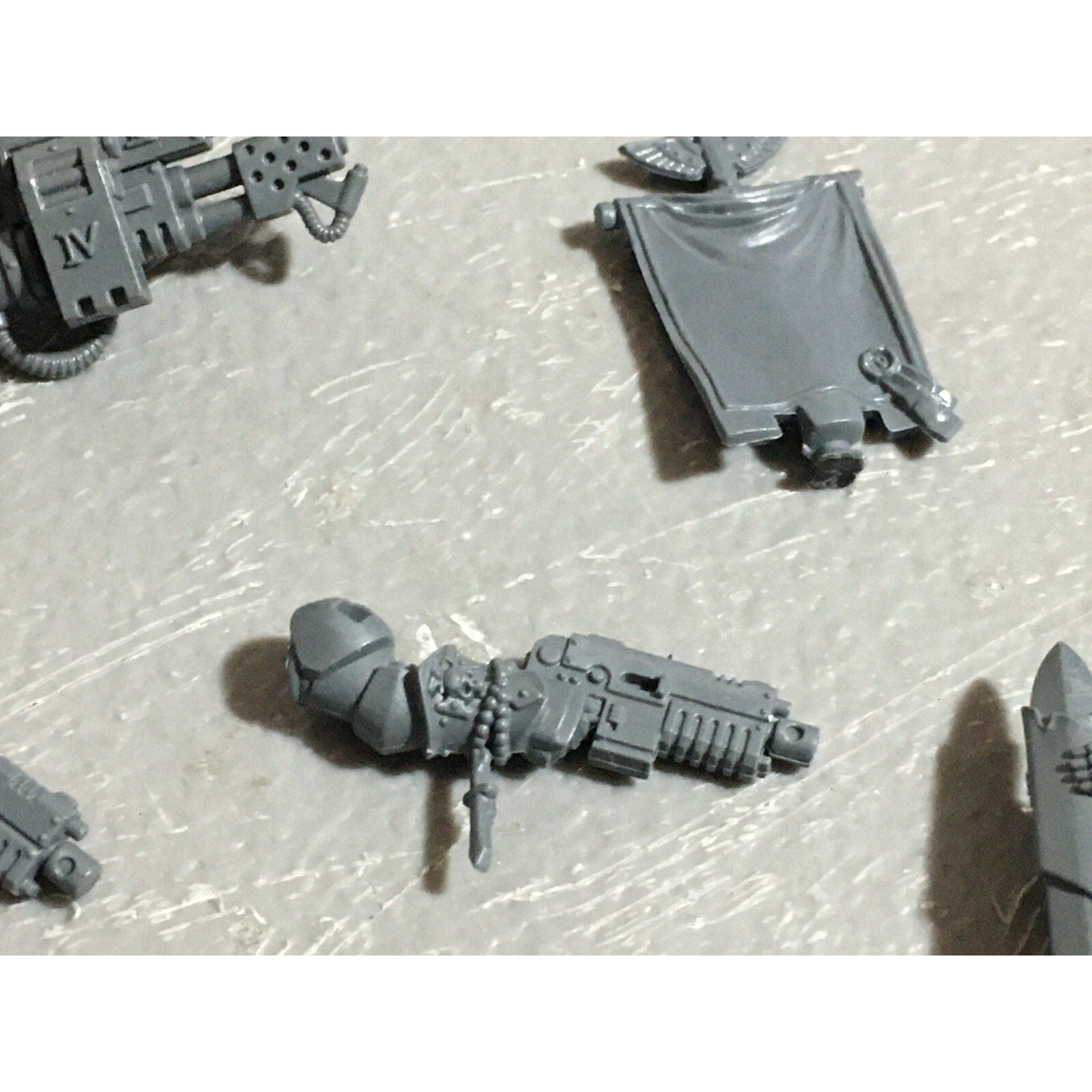 A22272 WARHAMMER 40K SPACE MARINES DARK ANGELS BITS LOT MIXED GAMES WORKSHOP GW