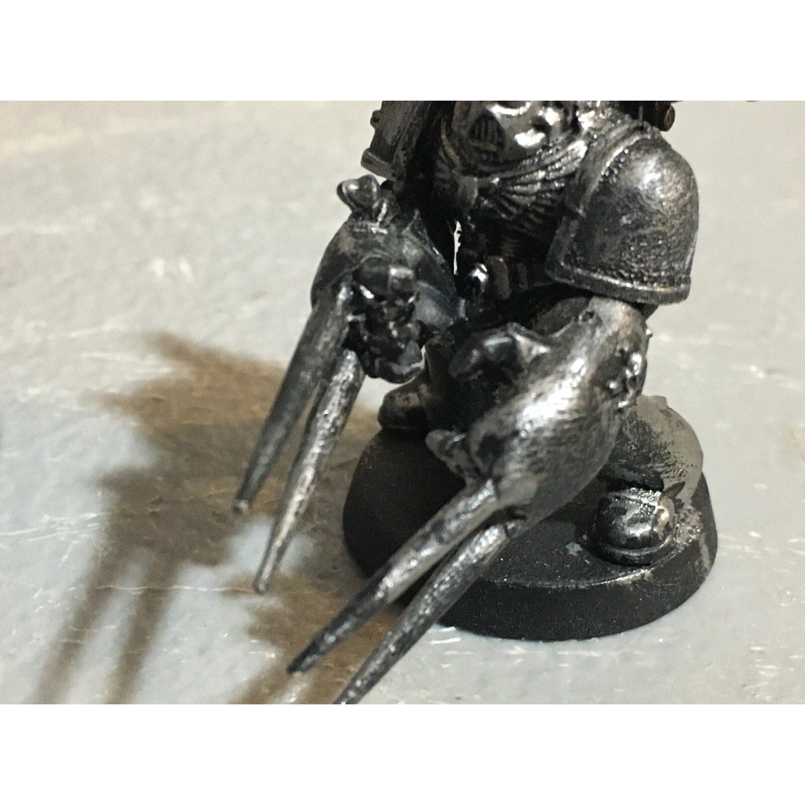 A23002 WARHAMMER 40K SPACE MARINES WOLVES CUSTOM LORD 2 PK GAMES WORKSHOP GW