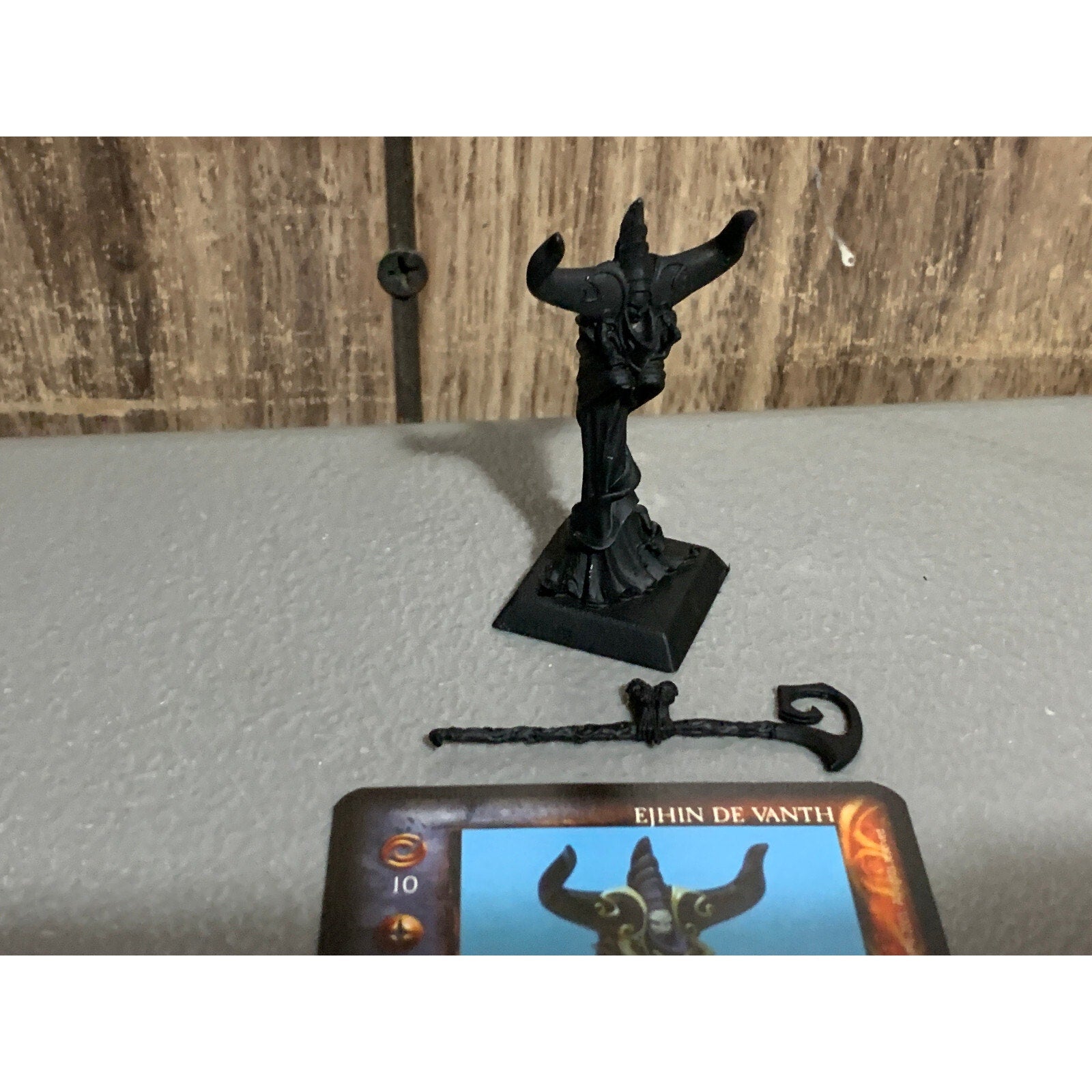 A16410 RACKHAM CONFRONTATION METAL OOP EJHIN DE VANTH W CARD