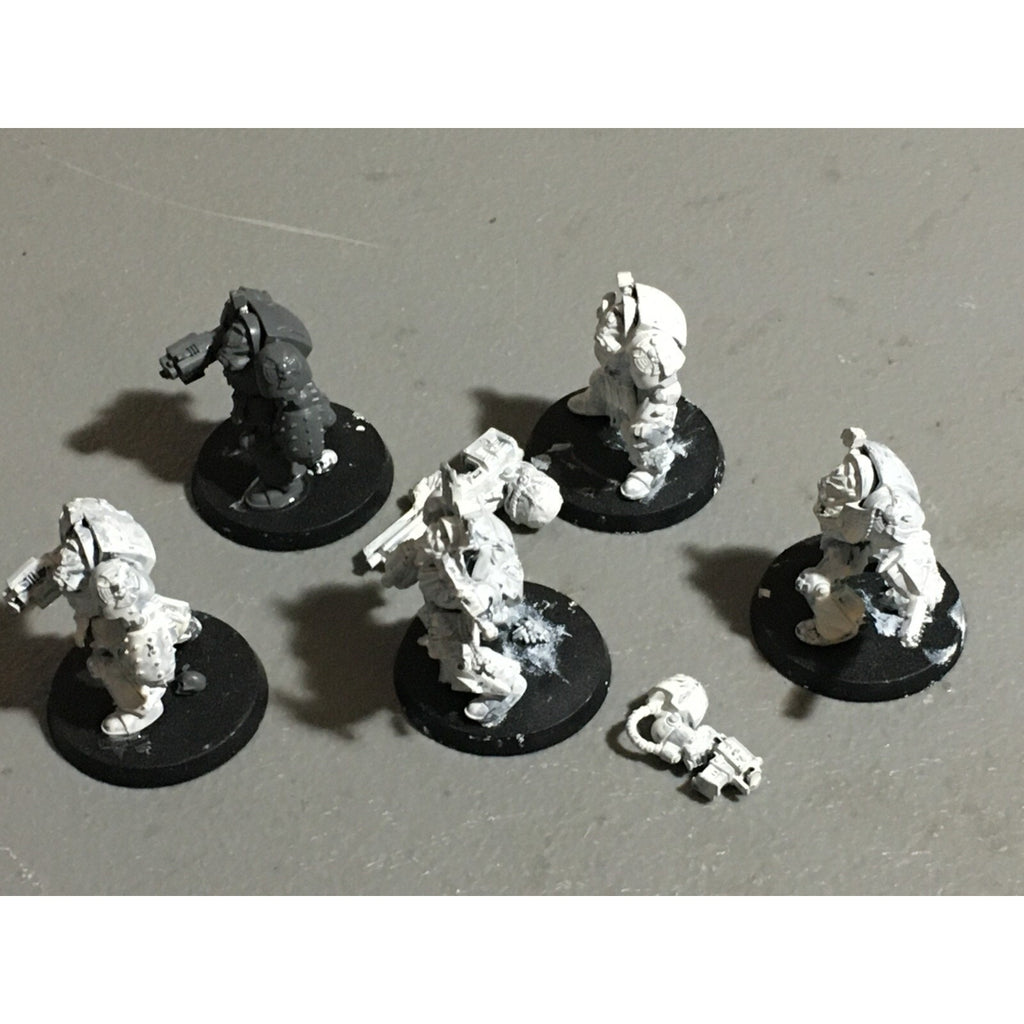 A22411 WARHAMMER 40K SPACE MARINES DARK ANGELS DEATHWING TERMINATORS BROKE SERGT