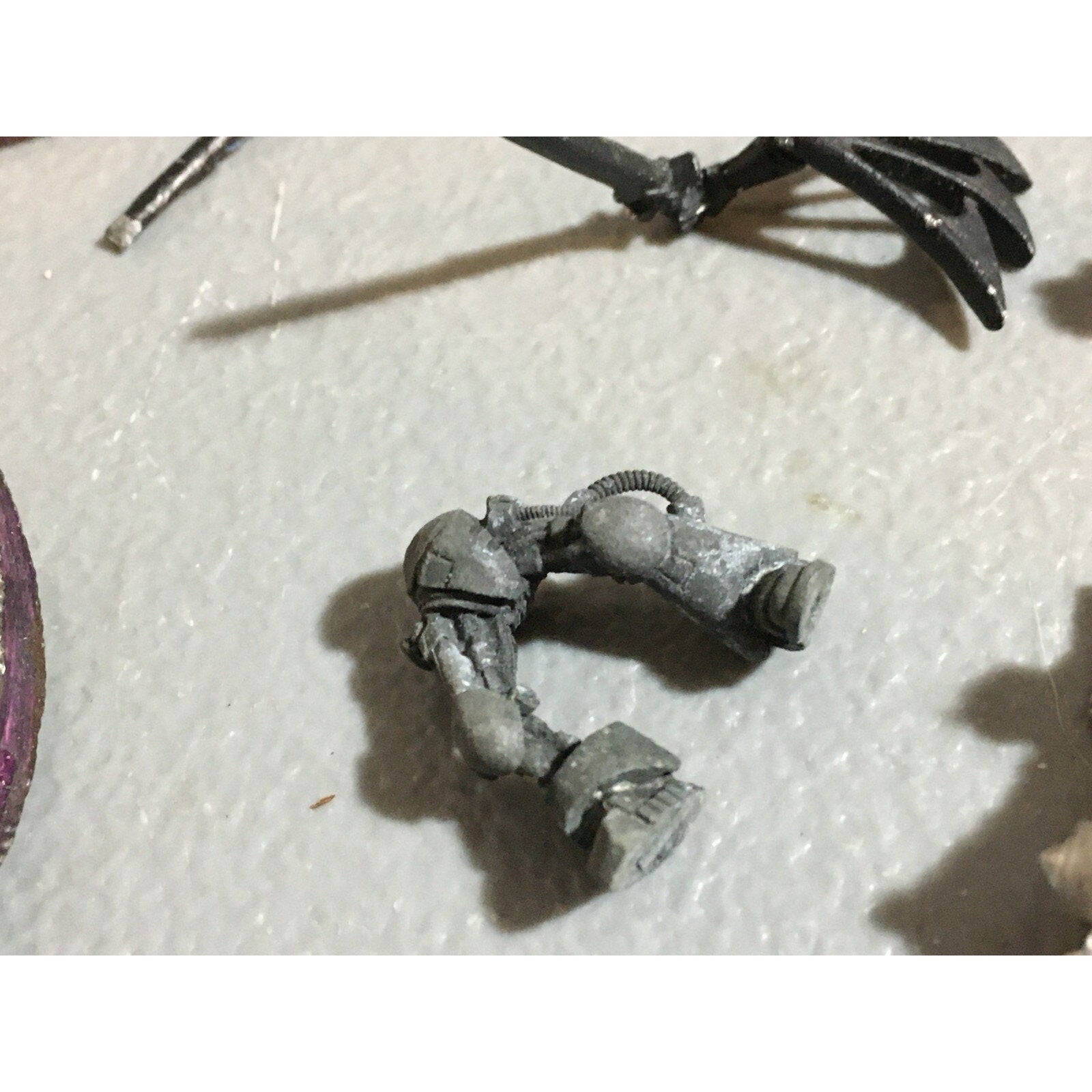 A20150 WARHAMMER 40K AOS FANTASY BITS LOT ALL METAL WINGS TALONS SPACE MARINES