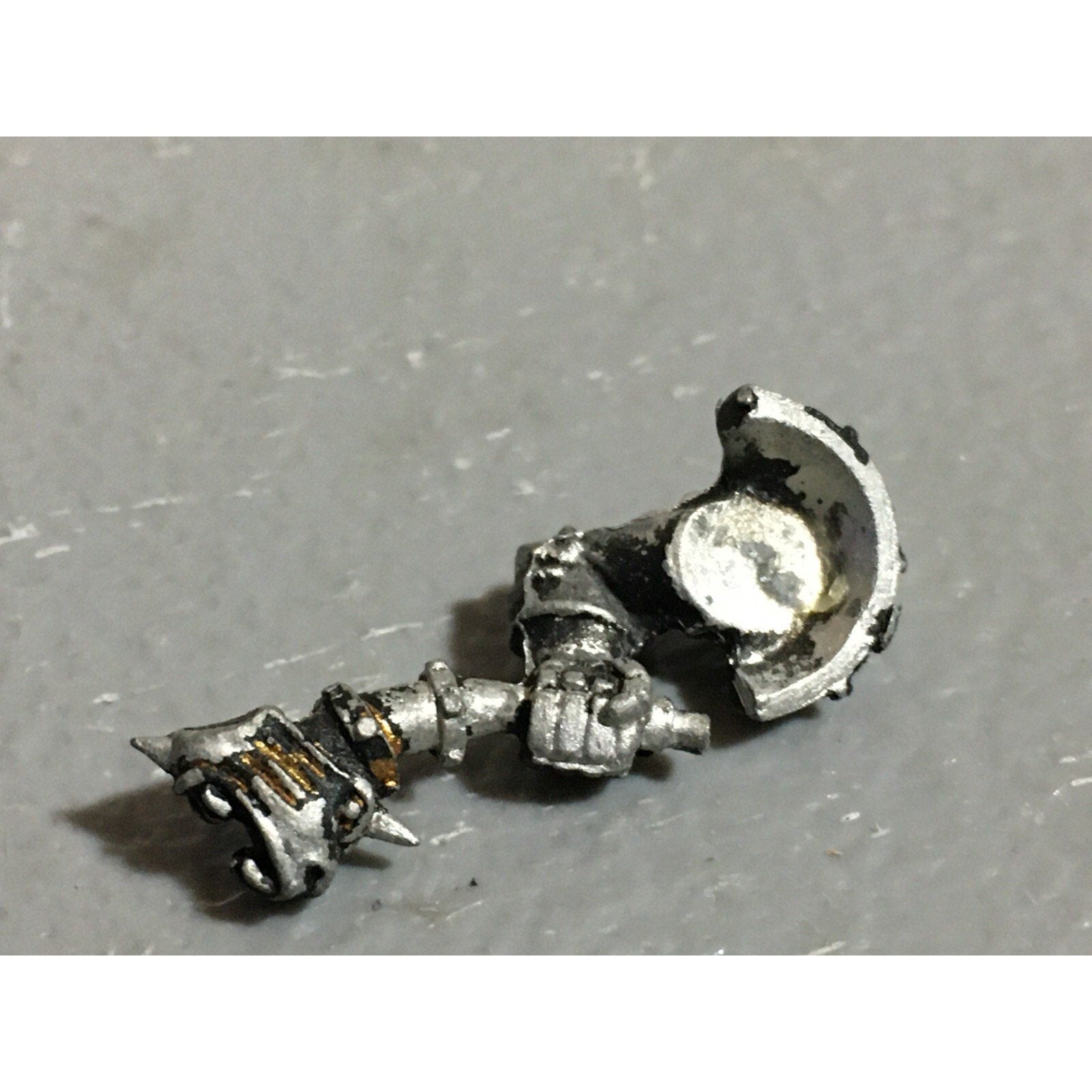 A22371 WARHAMMER FANTASY WARRIORS CHAOS MORTALS METAL BITS LOT REGIMENT COMMAND