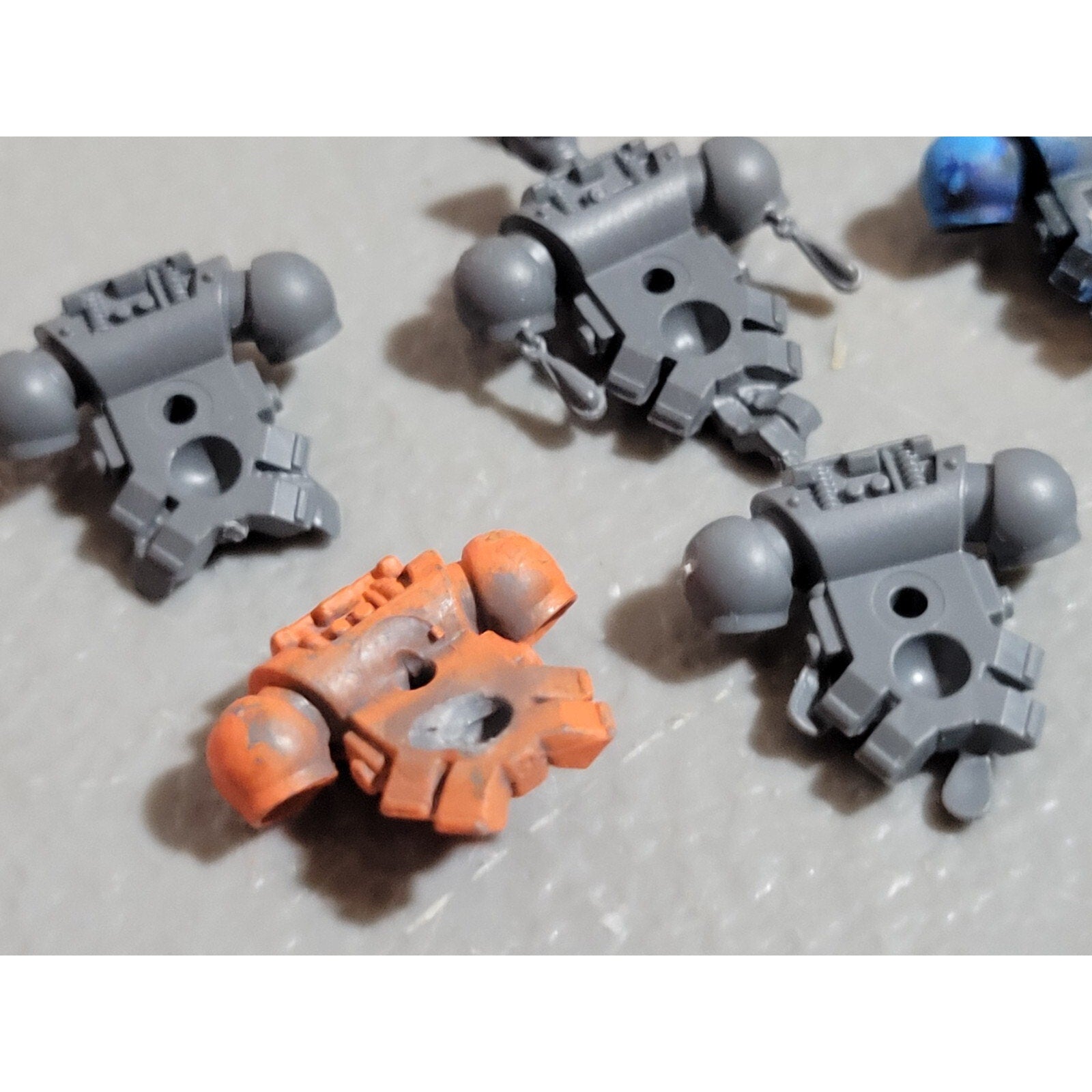 A19066 WARHAMMER 40K SPACE MARINES BLOOD ANGELS BACKPACK 11 PK BITS LOT