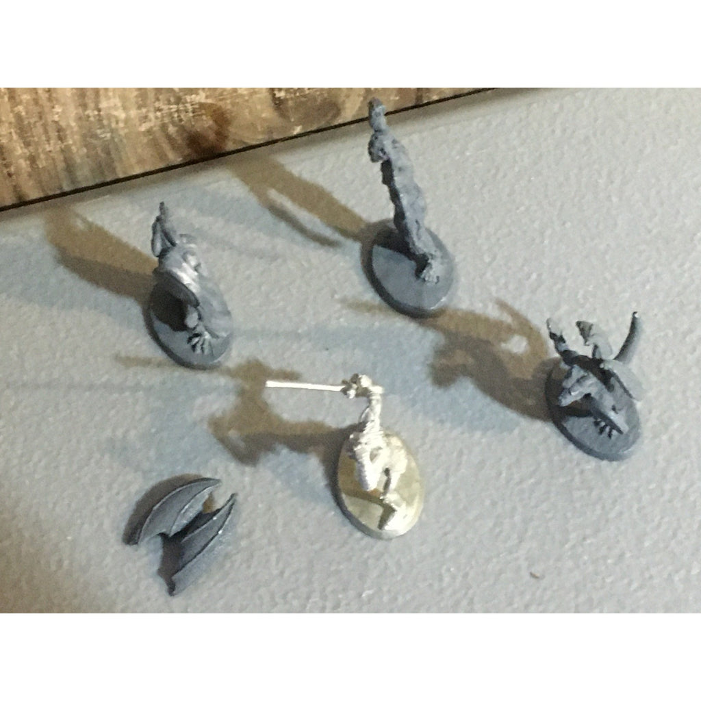A32868 RAL PARTHA METAL MINIATURES 4 PK MONSTER RAT DEMON ORC UNDEAD TABLETOP