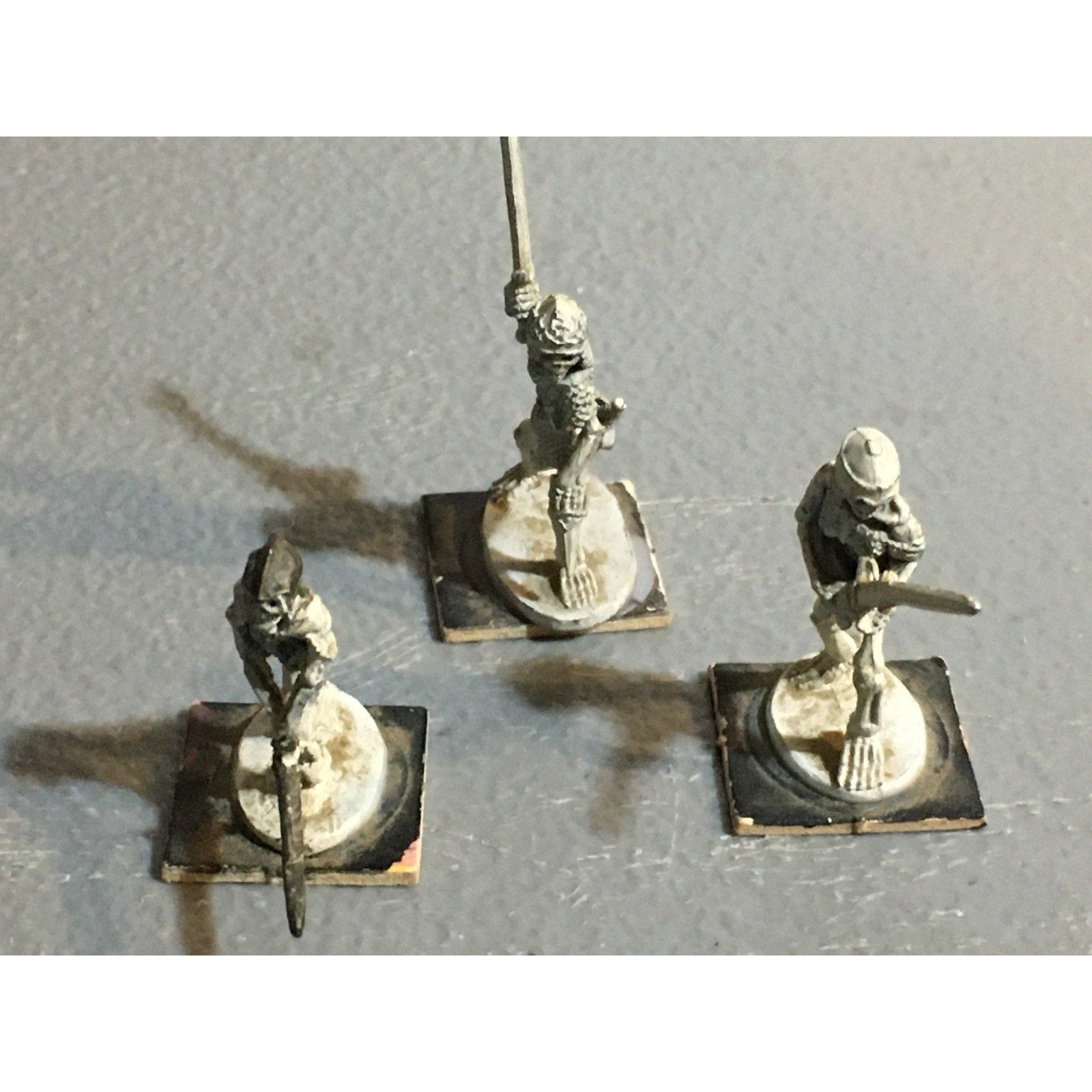 A32383 RAL PARTHA METAL MINIATURES SKELETON WARRIOR KNIGHT 3 PK TABLETOP WAR