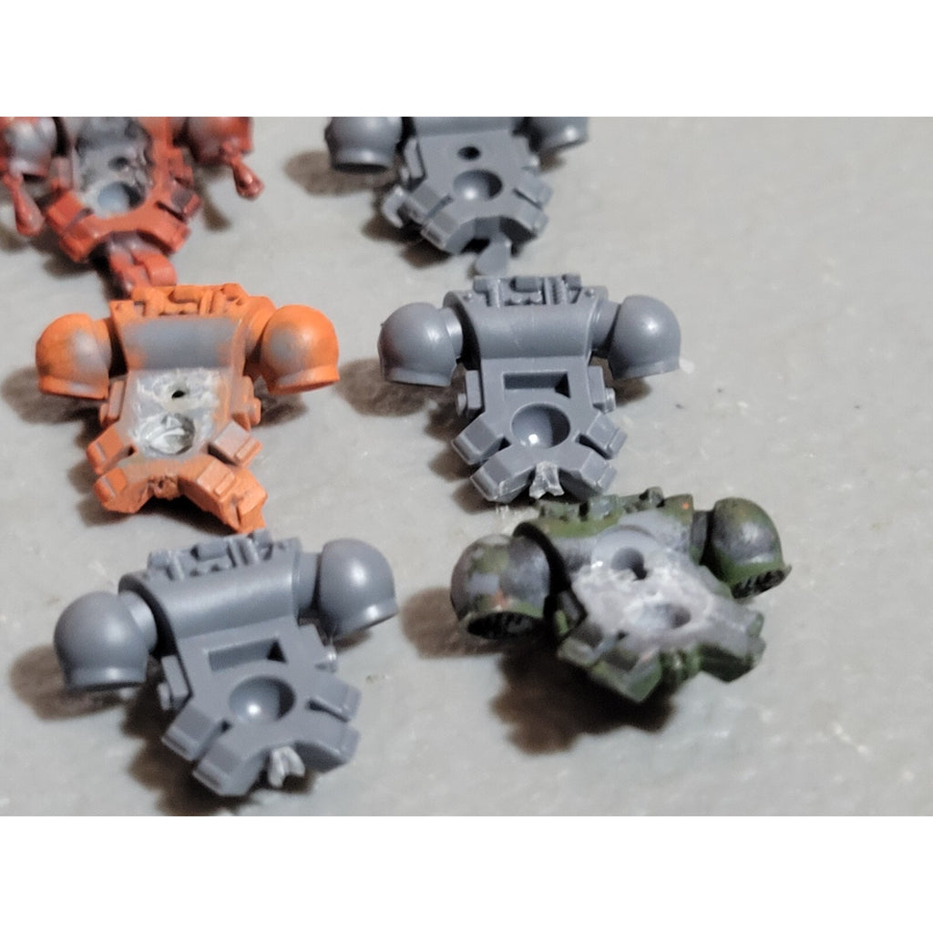 A19067 WARHAMMER 40K SPACE MARINES BLOOD ANGELS BACKPACK 11 PK BITS LOT