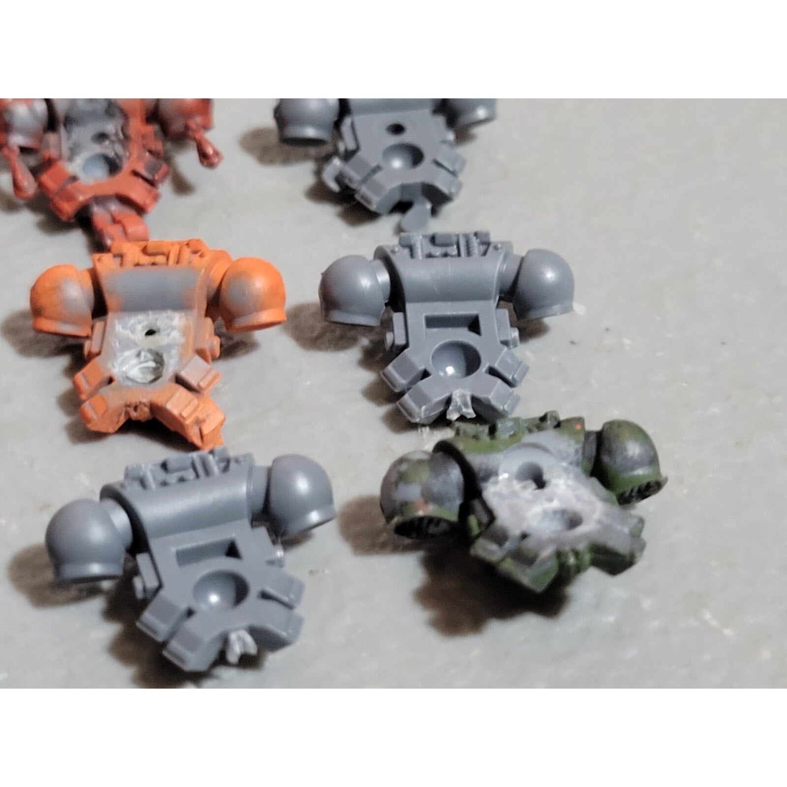 A19067 WARHAMMER 40K SPACE MARINES BLOOD ANGELS BACKPACK 11 PK BITS LOT