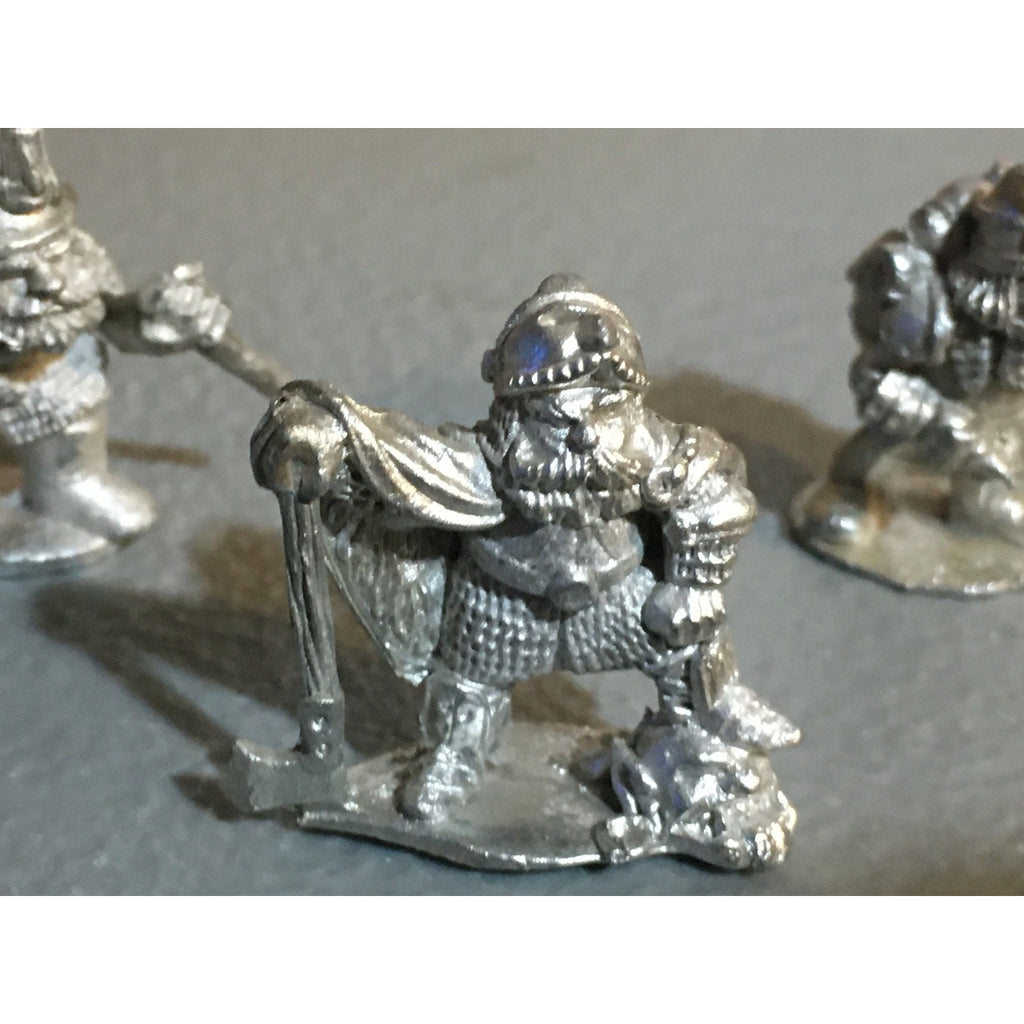 A32707 ALTERNATIVE ARMIES METAL MINIATURES DWARVES DH7 DWARF CAVERN FIGHTERS 4/5