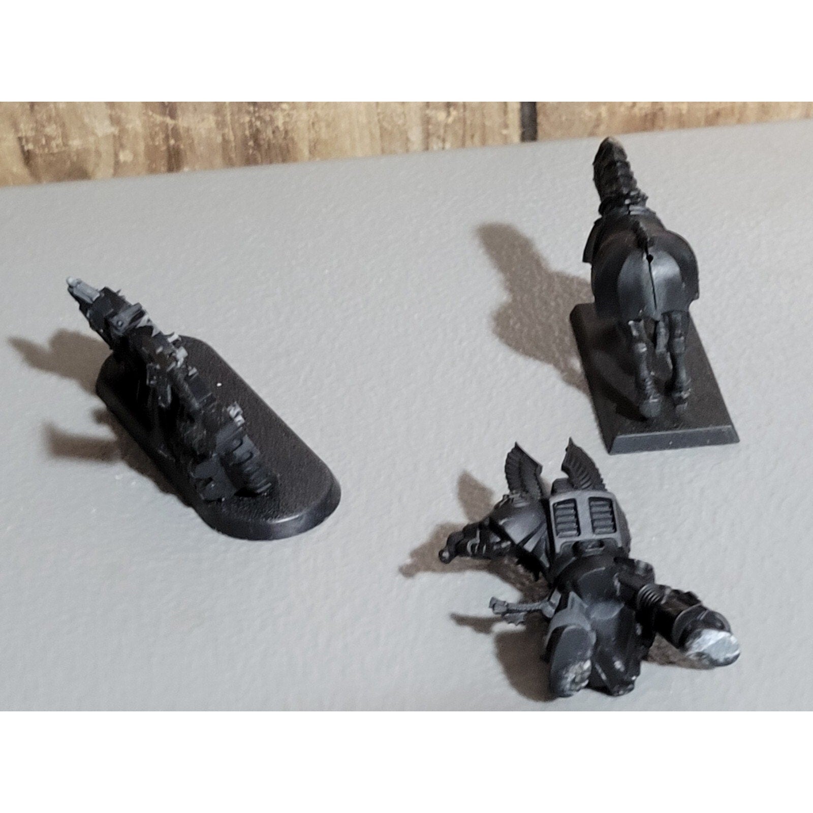 A18511 WARHAMMER 40K SPACE MARINES DARK ANGELS INCOMPLETE LOT TERMINATOR BIKE