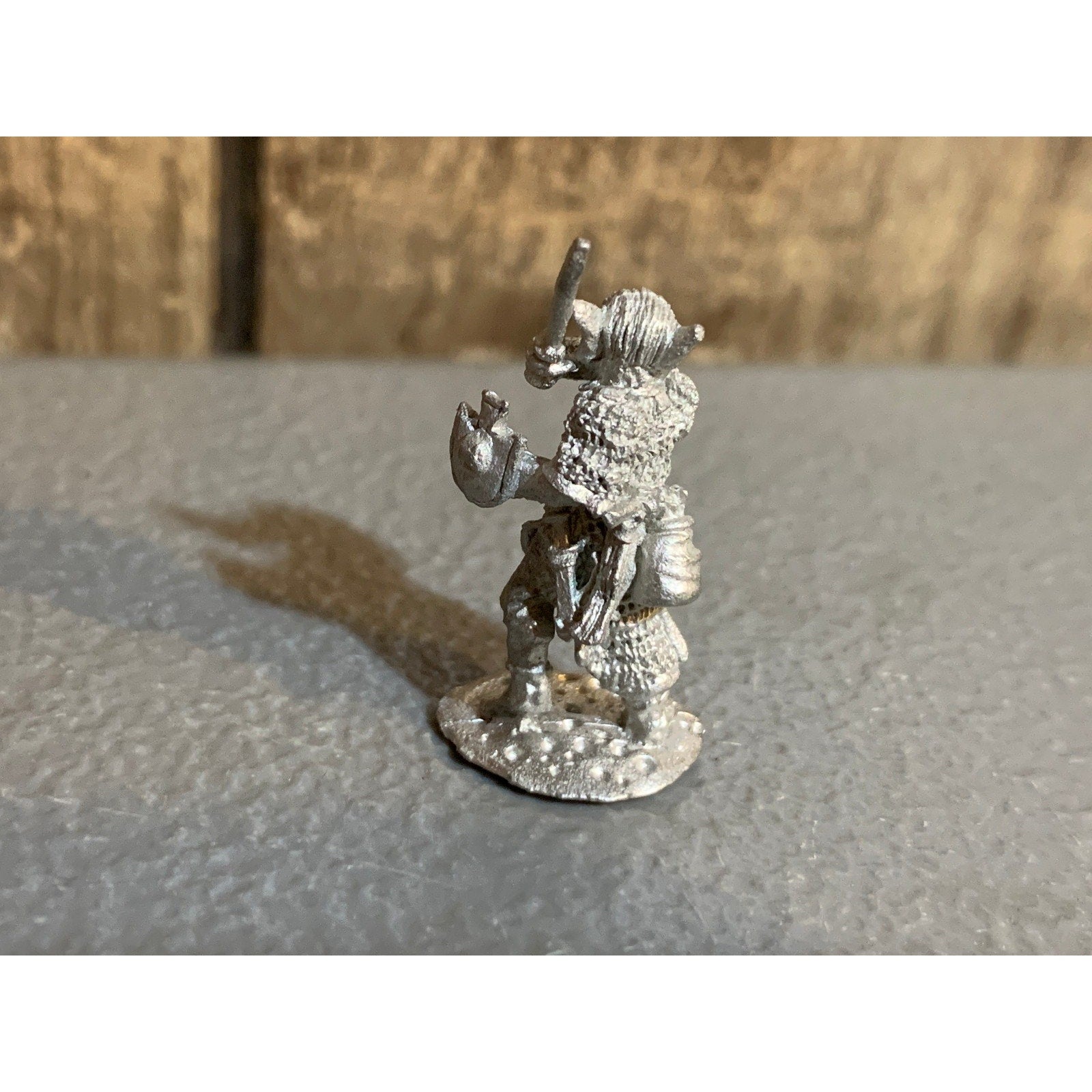 A30697 1ST ED CITADEL WARHAMMER DARK ELF METAL DOSADI WARCHILD ATTACKING W SWORD