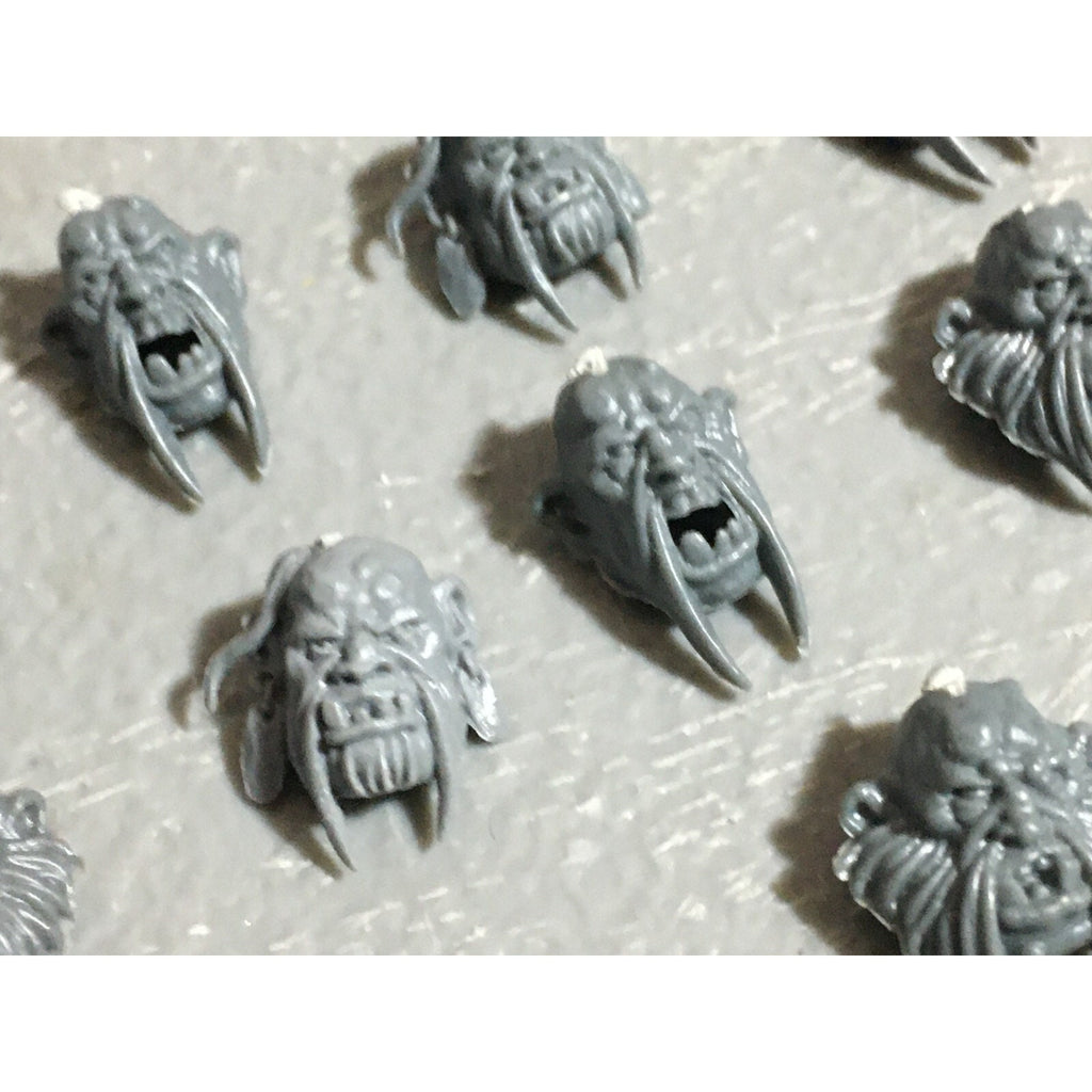 A22591 WARHAMMER FANTASY OGRE KINGDOMS BITS LOT HEADS GAMES WORKSHOP GW