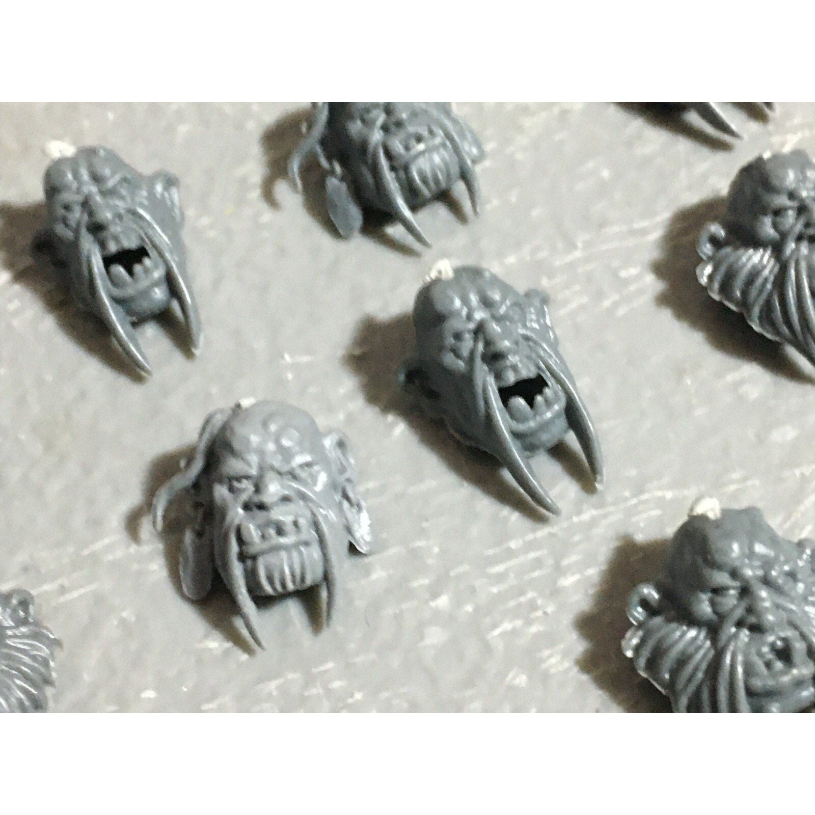 A22591 WARHAMMER FANTASY OGRE KINGDOMS BITS LOT HEADS GAMES WORKSHOP GW