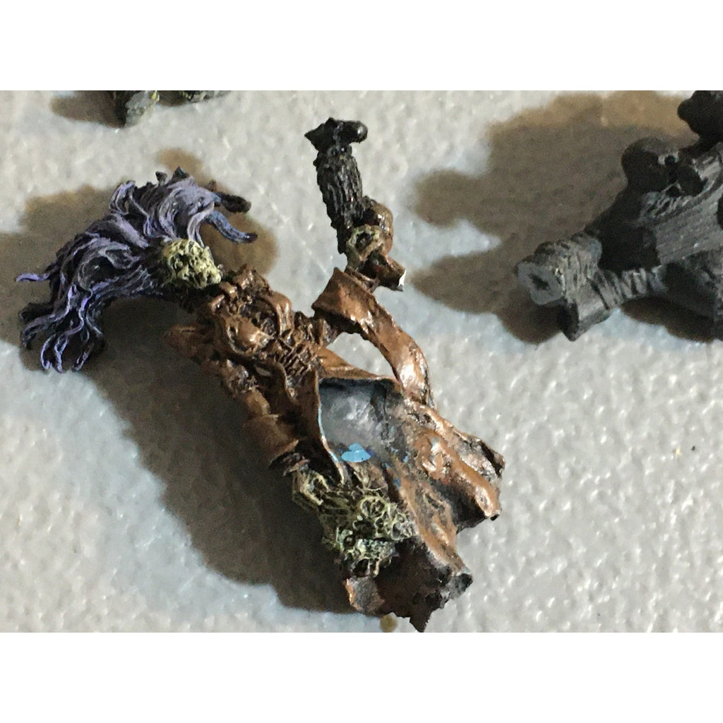 A32533 UNKNOWN MINIATURES PLASTIC INCOMPLETE WARRIOR SOLDIER