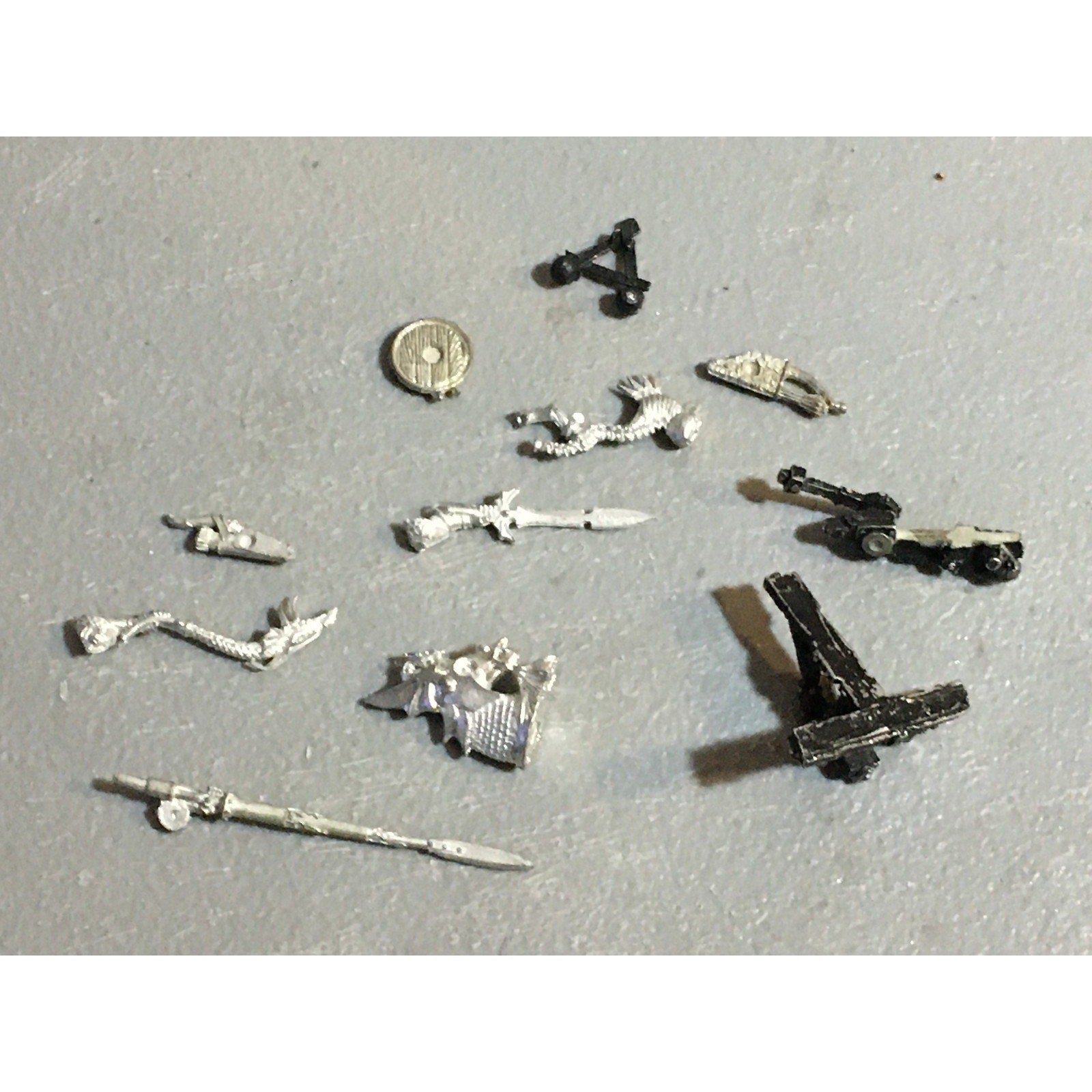 A32491 WARHAMMER FANTASY METAL MIXED BITS LOT HIGH ELVES UNDEAD BALLISTA GW