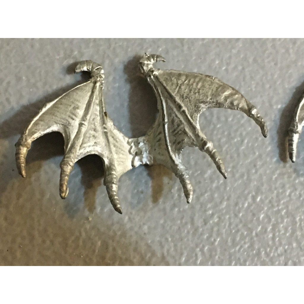 A33850 WARHAMMER 40K TYRANIDS BITS LOT METAL GARGOYLE WINGS 3 PK GW