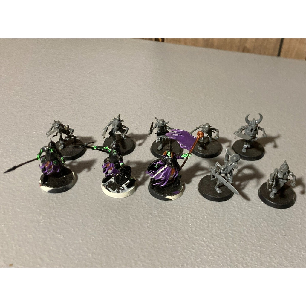 A19623 WARHAMMER FANTASY AOS SKELETON WARRIORS VAMPIRE COUNTS UNDEAD
