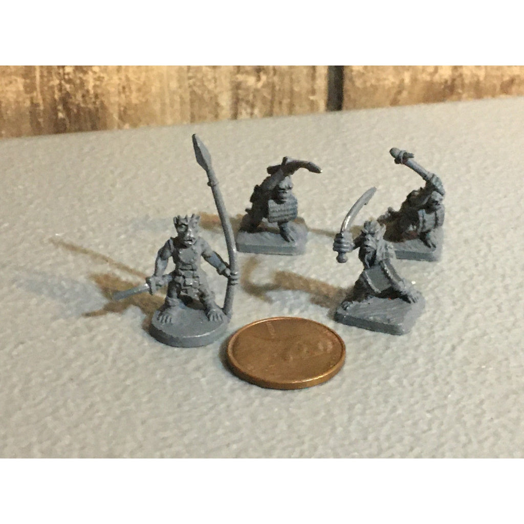 A32626 RAL PARTHA MINIATURES METAL 4 PK KOBOLD WARRIORS D&D