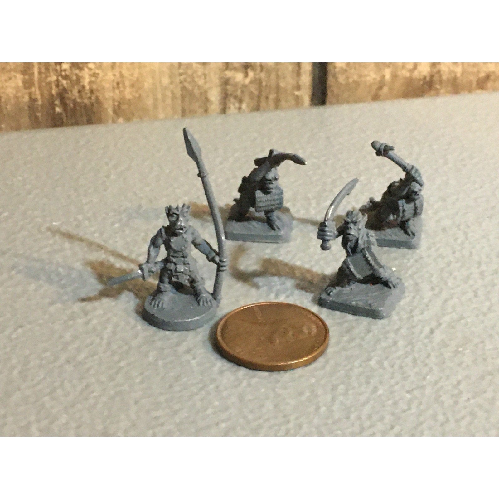A32626 RAL PARTHA MINIATURES METAL 4 PK KOBOLD WARRIORS D&D