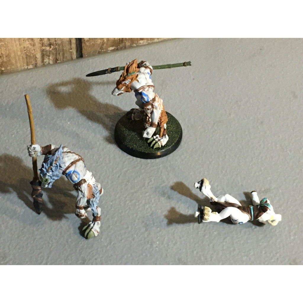 A32517 RACKHAM CONFRONTATION WOLFEN PLASTIC INCOMPLETET 3 PK