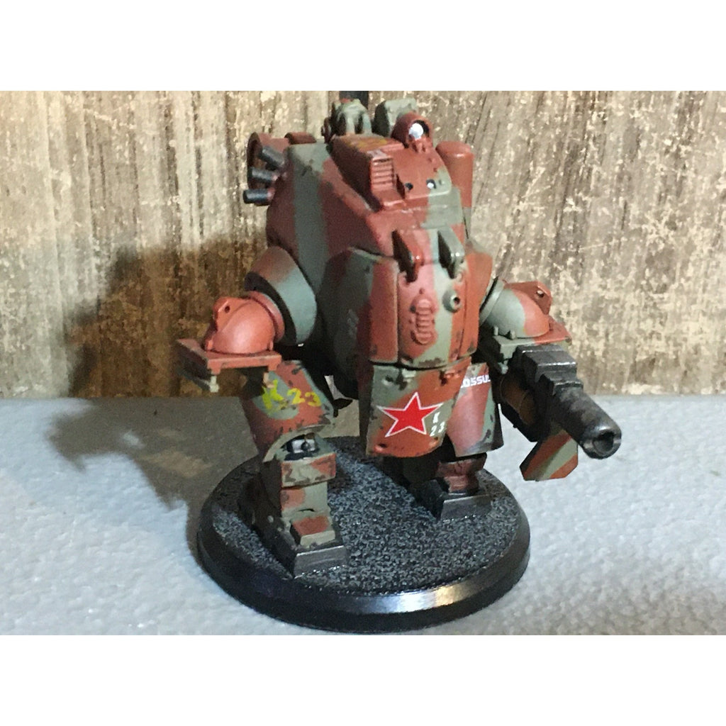 A32044 RACKHAM AT-43 RED BLOK MINI SPETSNATZ KOLOSSUS UNIT INCOMPLETE W CARD