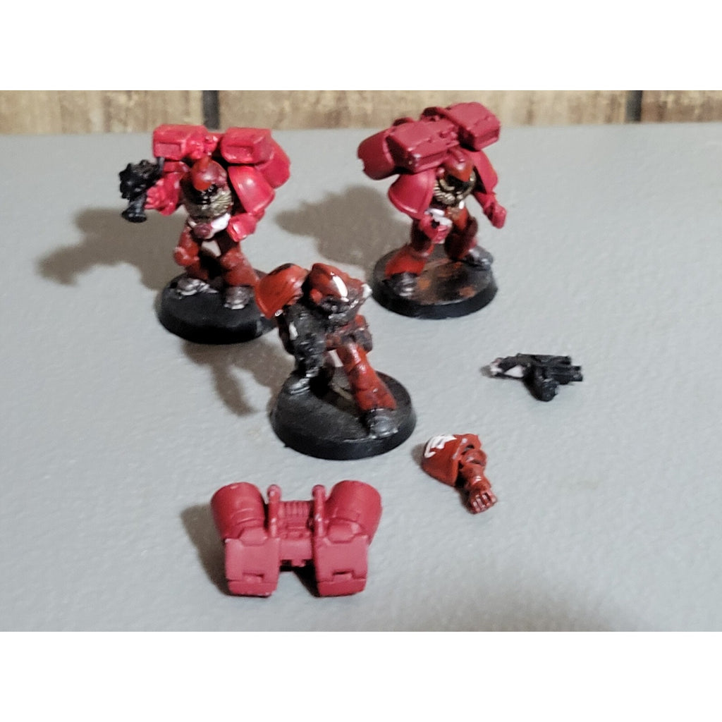 A19239 WARHAMMER 40K SPACE MARINES ASSAULT 3 PK METAL BODIES