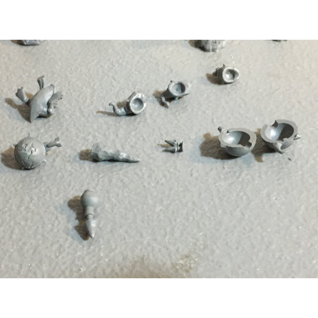 A24983 WARHAMMER FANTASY SKULL PASS OBJECTIVE MARKERS + EXTRA NIGHT GOBLIN BITS
