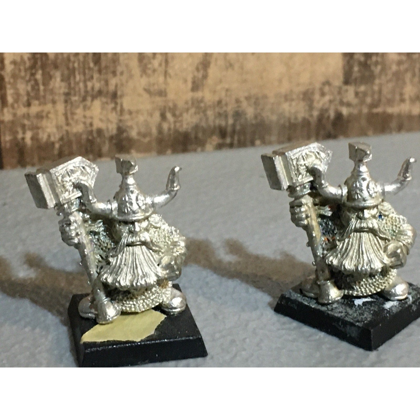 A30735 WARHAMMER FANTASY OOP DWARFS METAL ANVIL OF DOOM GUARD 2 PK GW