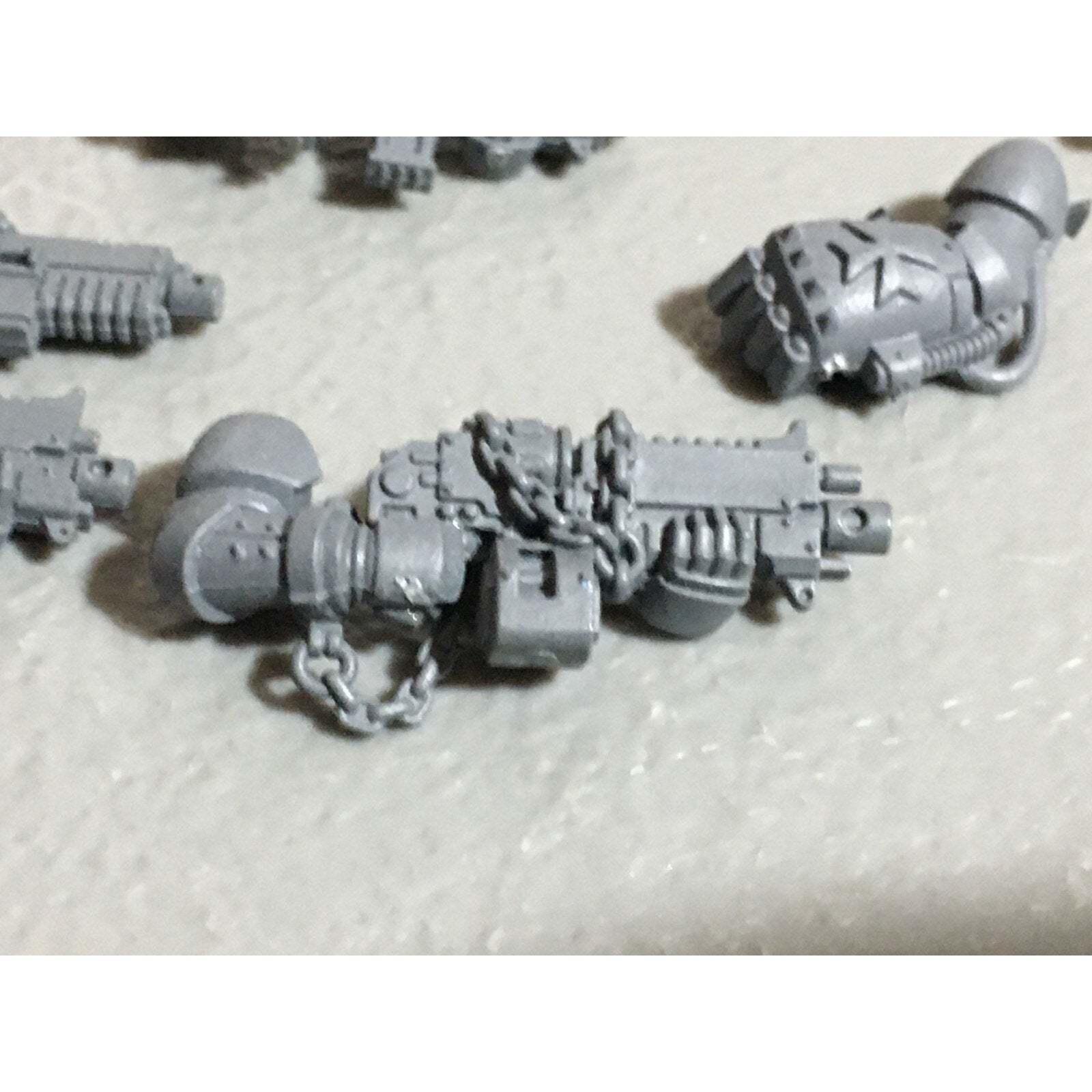 A22271 WARHAMMER 40K SPACE MARINES BLACK TEMPLARS BITS LOT POWER FIST BOLT GW