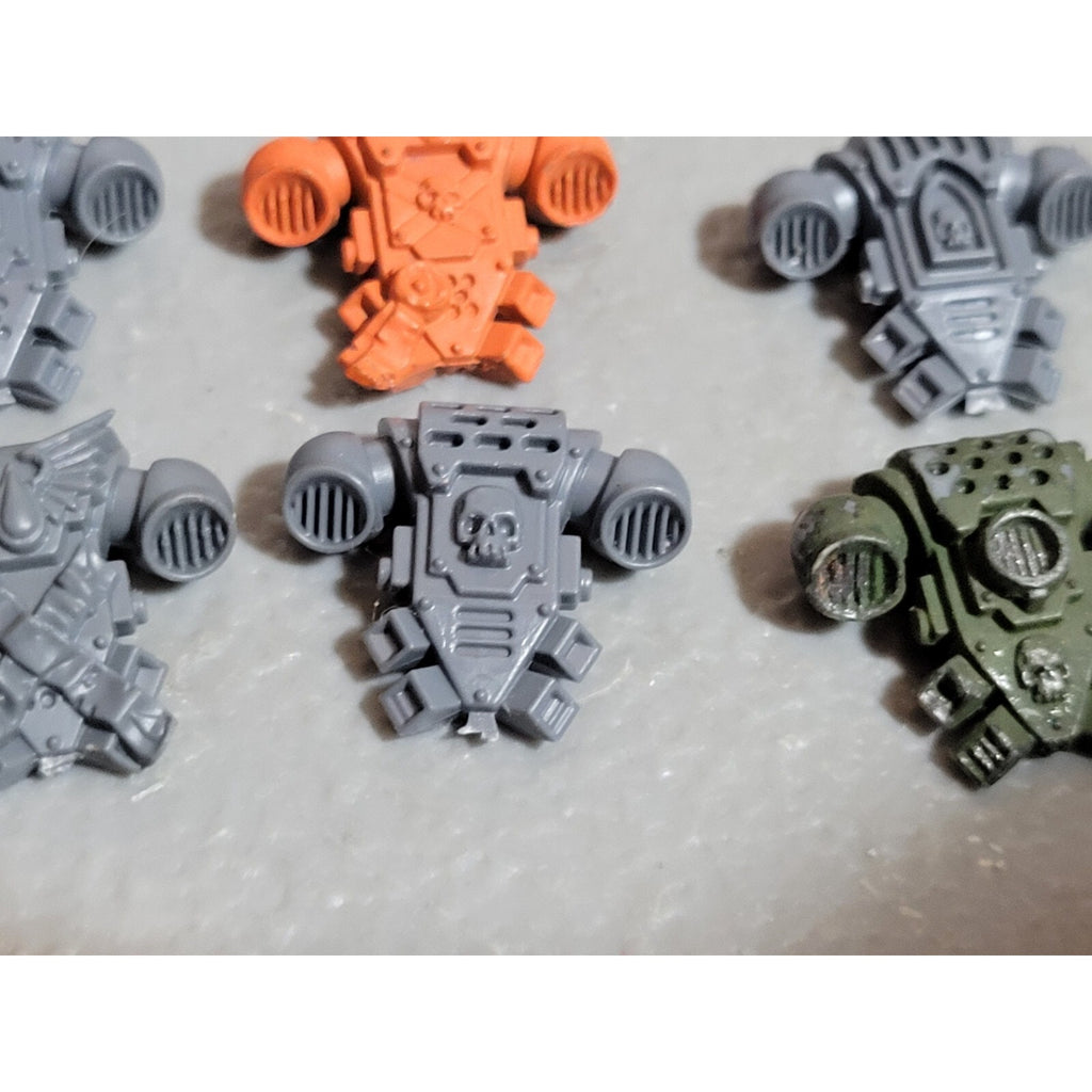 A19067 WARHAMMER 40K SPACE MARINES BLOOD ANGELS BACKPACK 11 PK BITS LOT