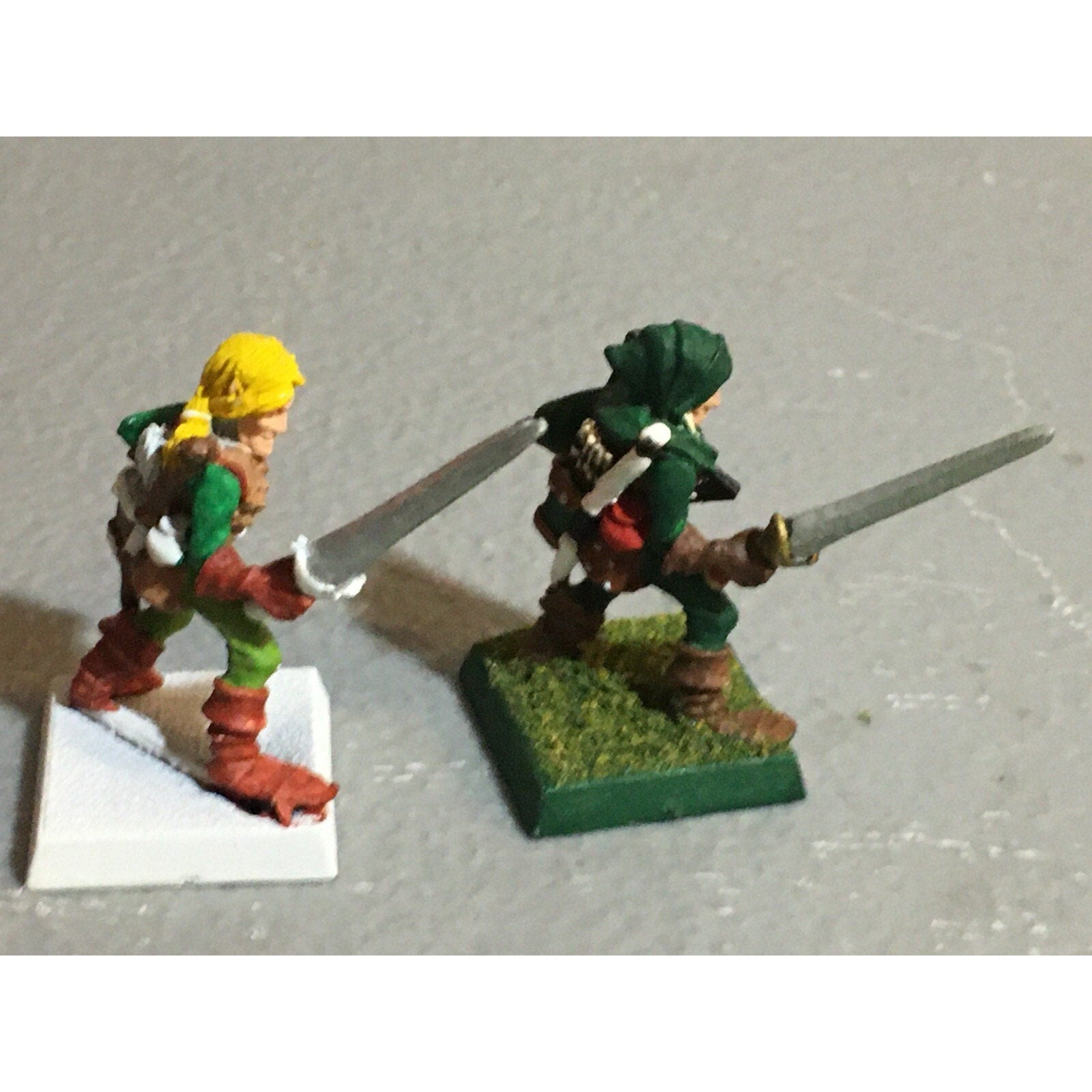 A18763 WARHAMMER FANTASY MARAUDER METAL WOOD ELVES WARRIORS 2 PK GW