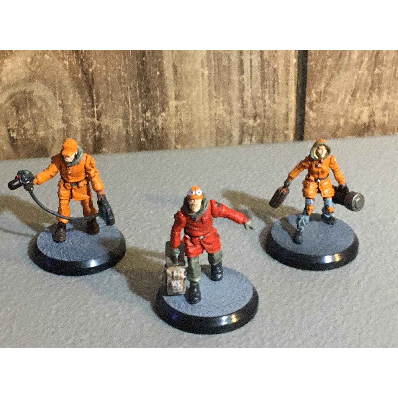 A33521 RACKHAM AT-43 UNA ENGINEERS 3 PK MINIATURES NO CARD