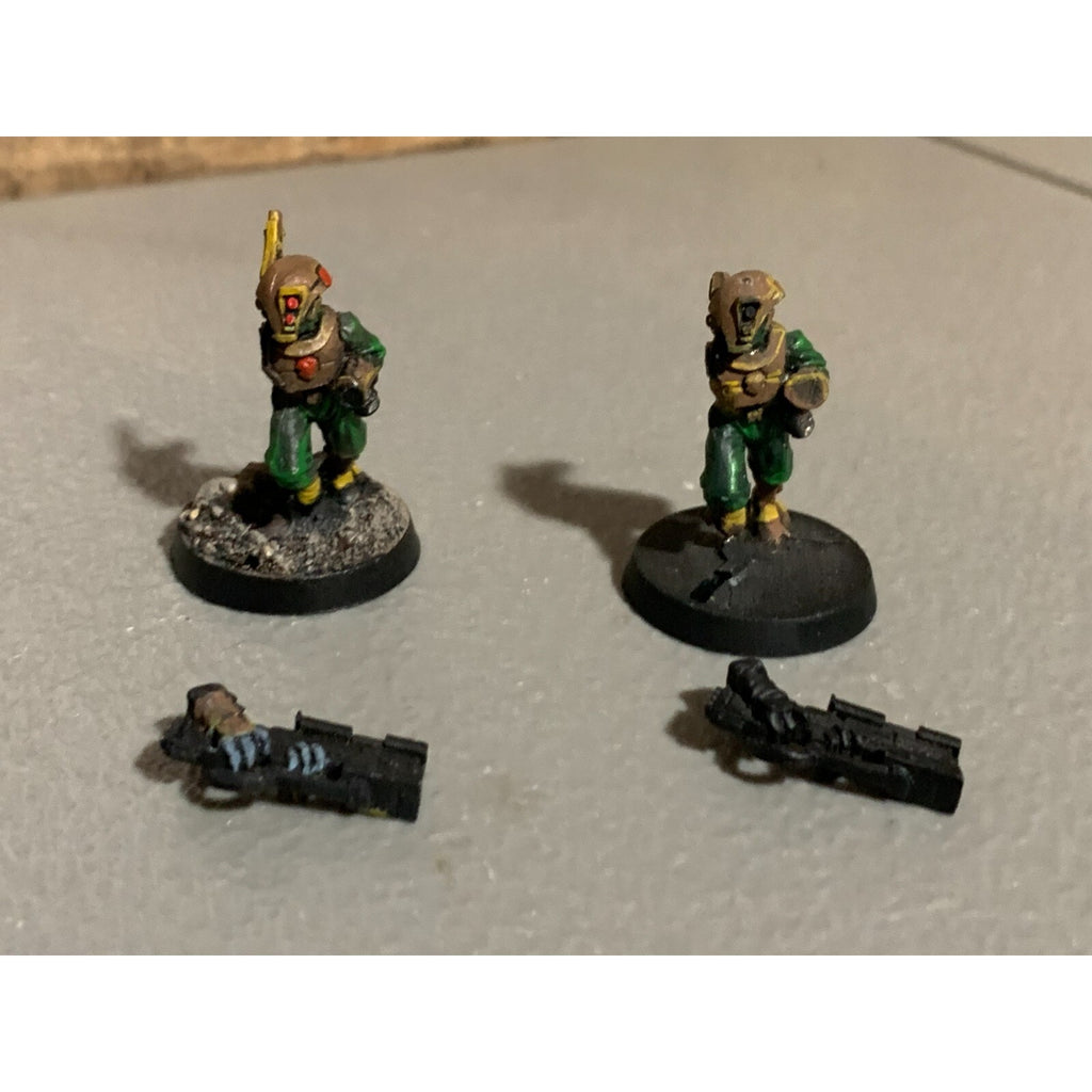 A17427 WARHAMMER 40K TAU EMPIRE 2 PK METAL PATHFINDERS GW GAMES WORKSHOP