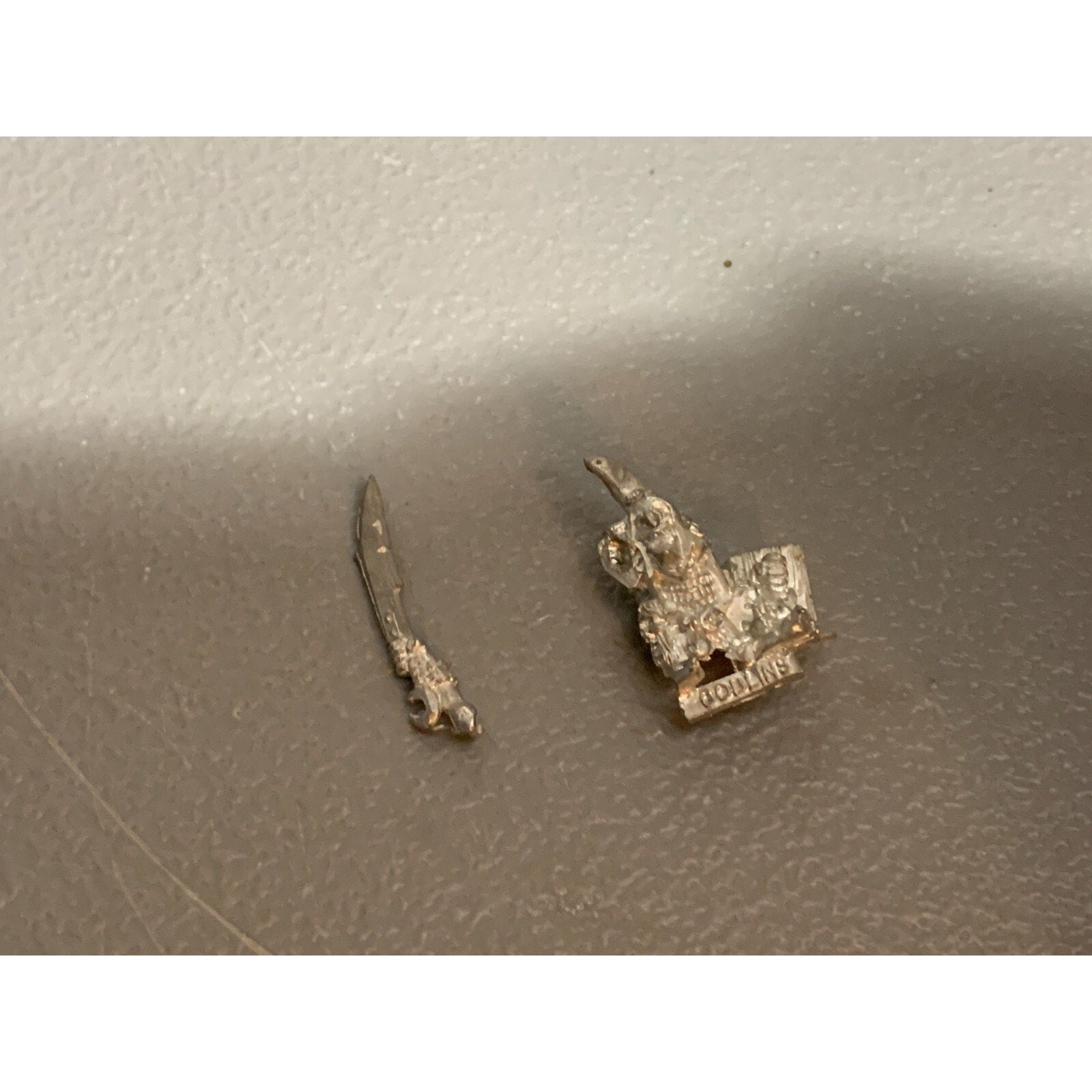 A15470 WARHAMMER FANTASY ORCS GOBLINS METAL 2007 WHITE D UK SUB GRAIL GUTBAG RAR
