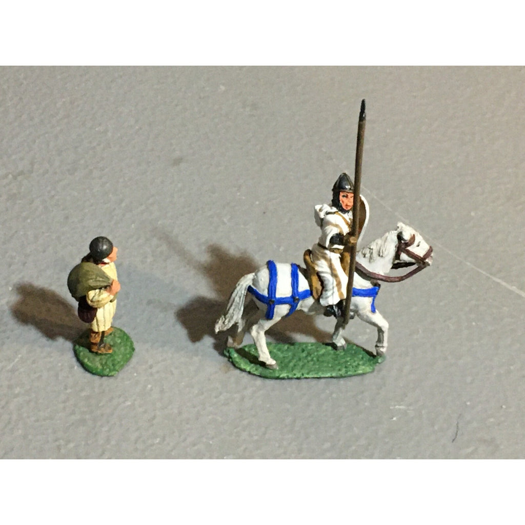 A10137 CITADEL PRE SLOTTA METAL RARE OOP HUMAN KNIGHTS 1 MOUNTED PAINTED