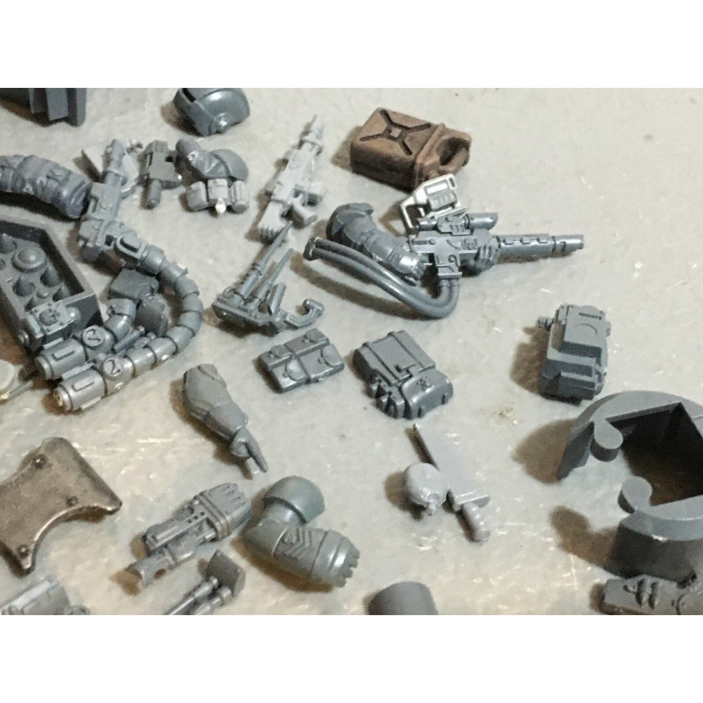 A20138 WARHAMMER 40K IMPERIAL GUARD ASTRA MILITARUM BITS LOT VEHICLE ARMS GUNS