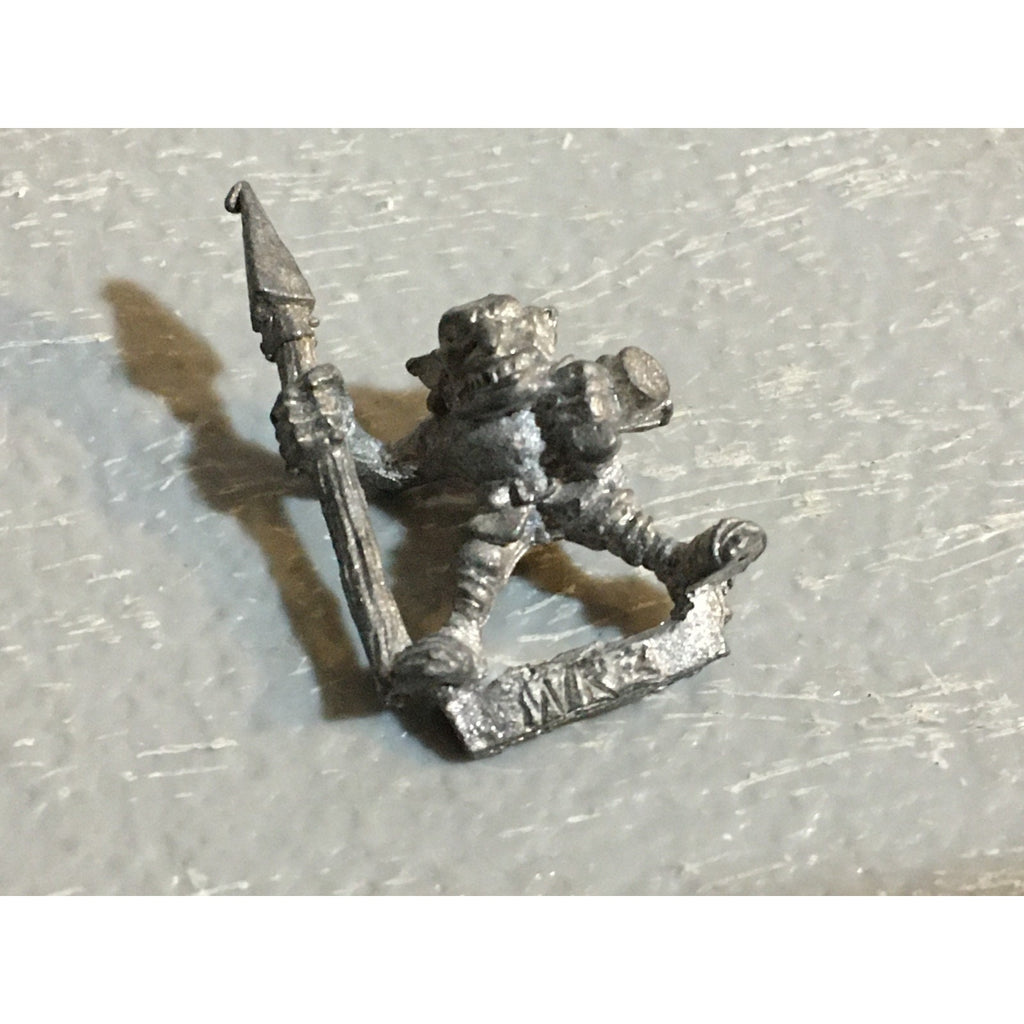 A32436 WARHAMMER MARAUDER CITADEL OOP METAL ORCS GOBLINS SPEAR WOLF RIDER GW