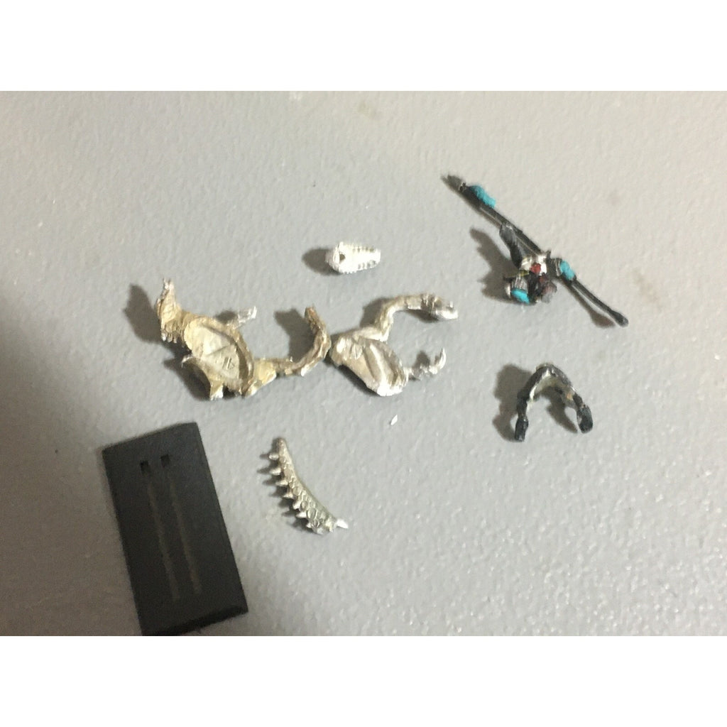 A20377 WARHAMMER FANTASY DARK ELVES METAL COLD ONE KNIGHT NO SHIELD