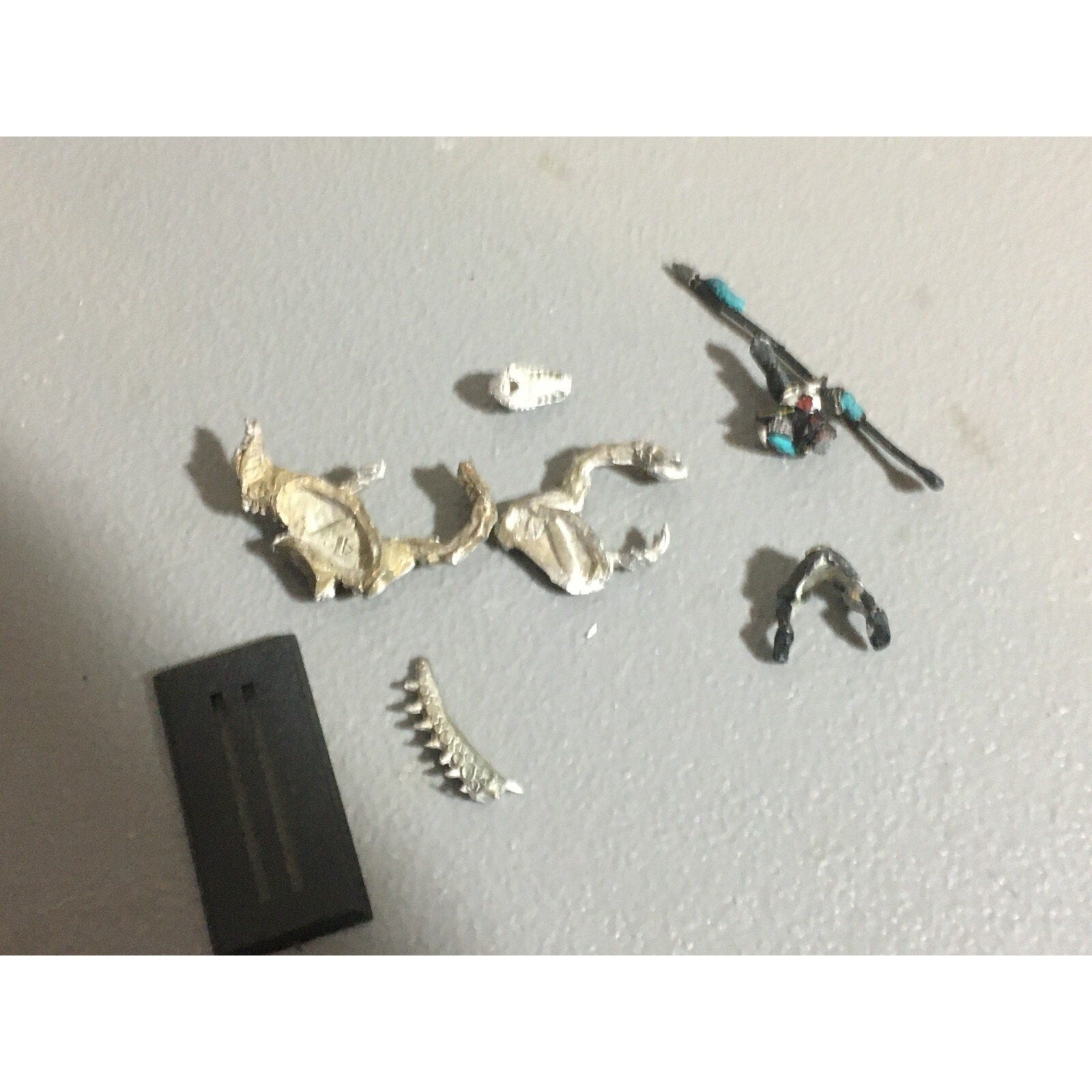A20377 WARHAMMER FANTASY DARK ELVES METAL COLD ONE KNIGHT NO SHIELD