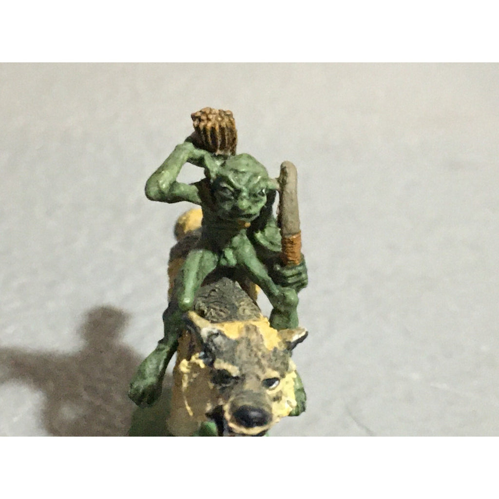 A10112 CITADEL PRE SLOTTA METAL RARE OOP PAINTED GOBLIN WOLF RIDERS