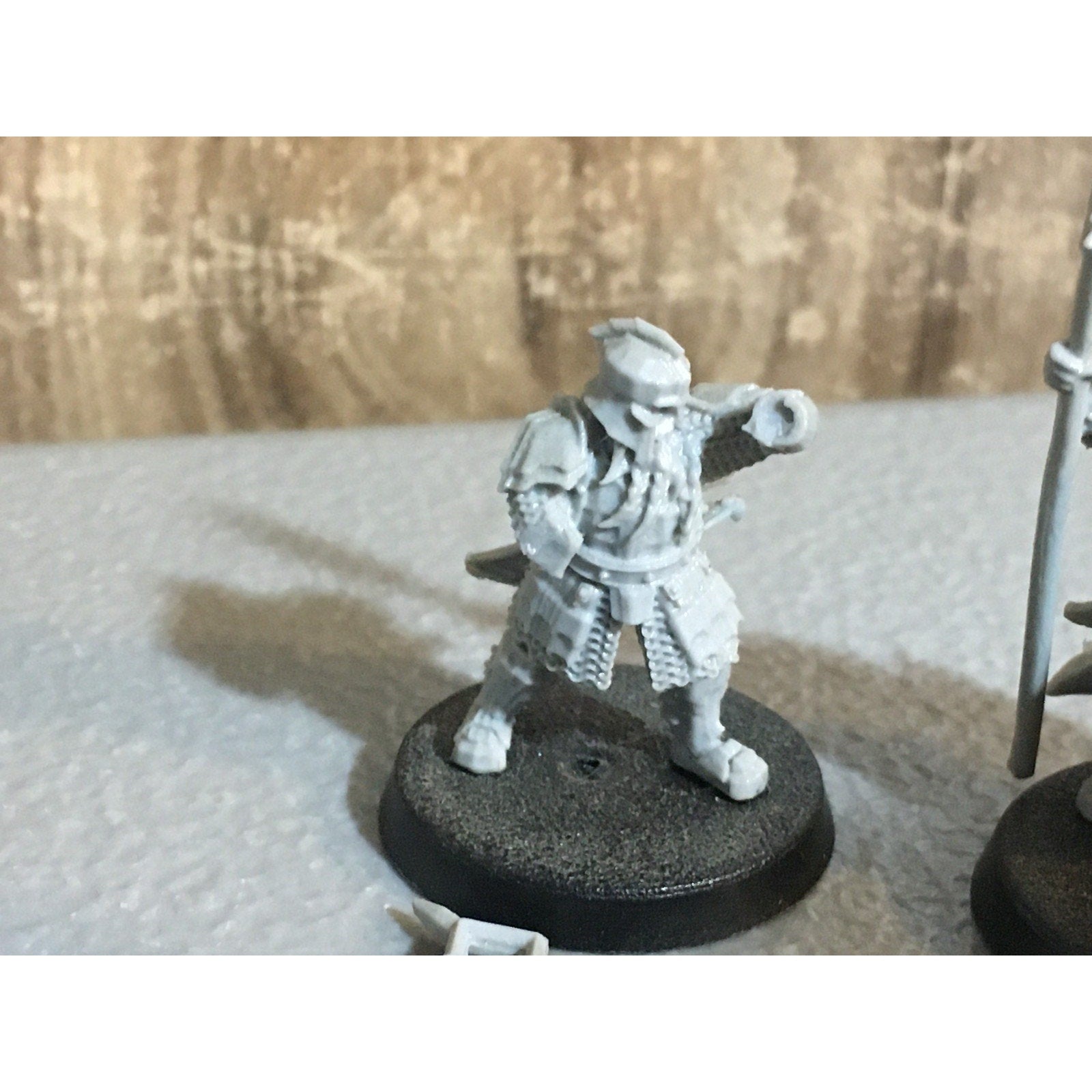 A30374 LOTR LORD THE RINGS GW GAMES WORKSHOP FINECAST IRON HILLS DWARF COMMAND