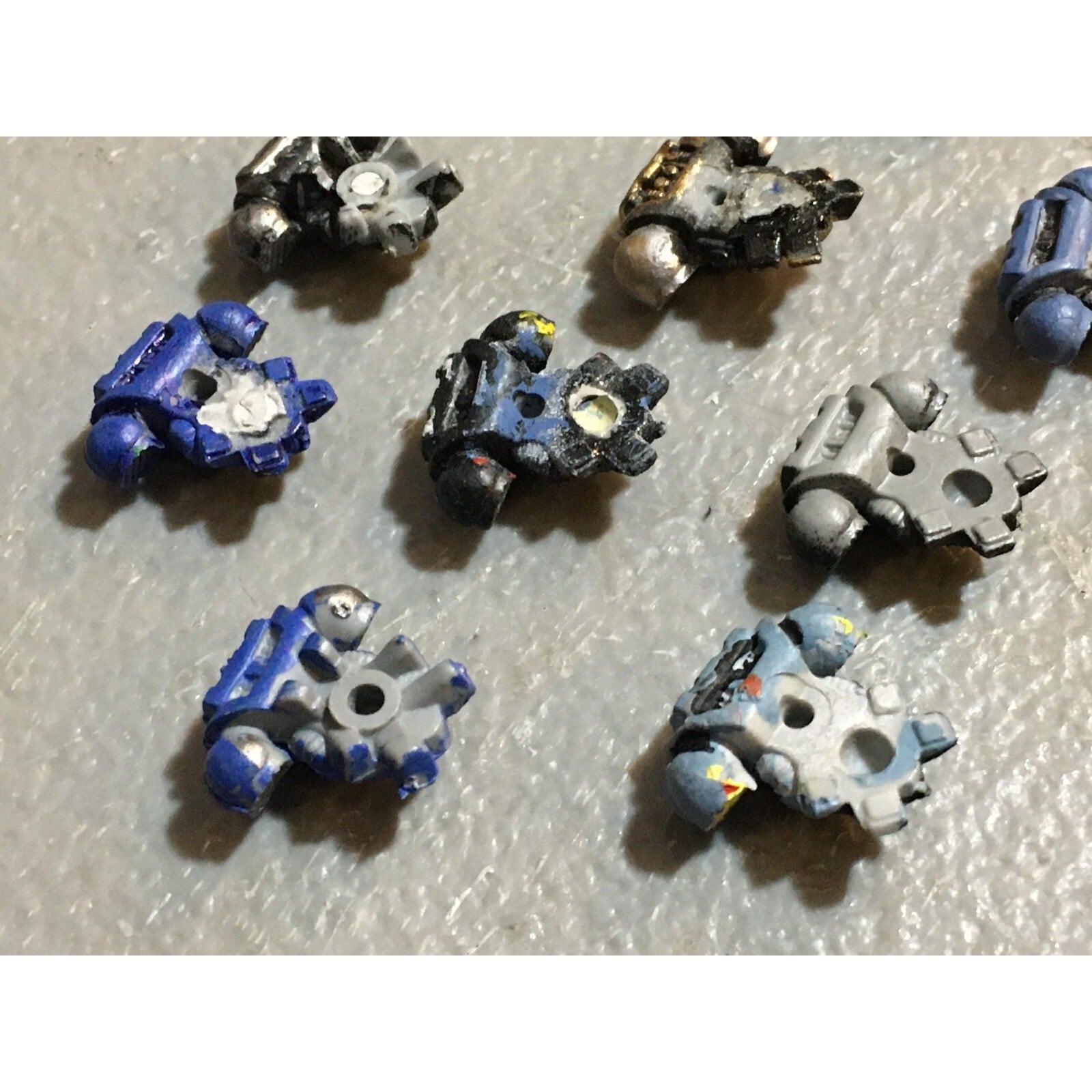 A23260 WARHAMMER 40K SPACE MARINES ROGUE TRADER BITS LOT BACKPACKS SOME CLOGD GW
