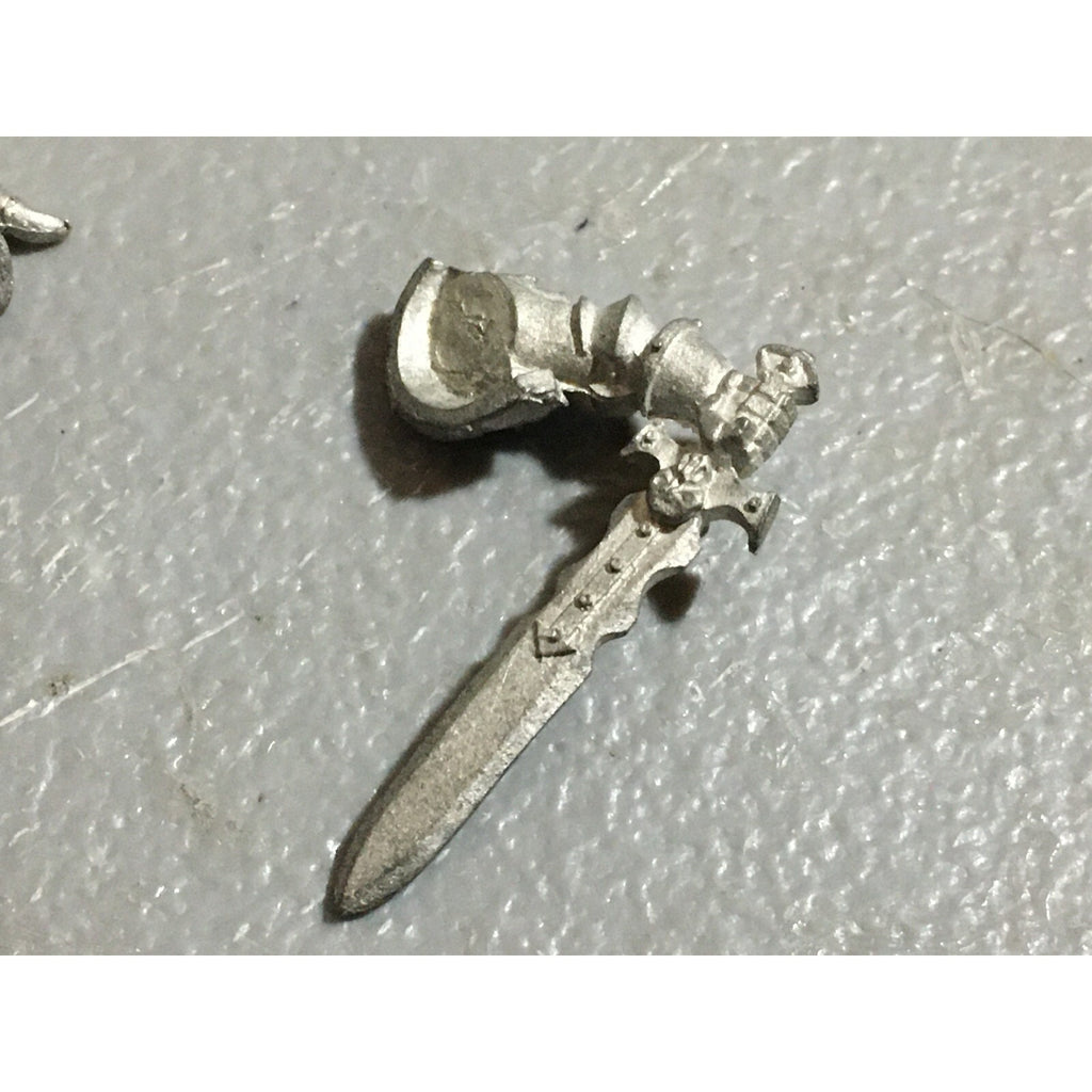 A22371 WARHAMMER FANTASY WARRIORS CHAOS MORTALS METAL BITS LOT REGIMENT COMMAND