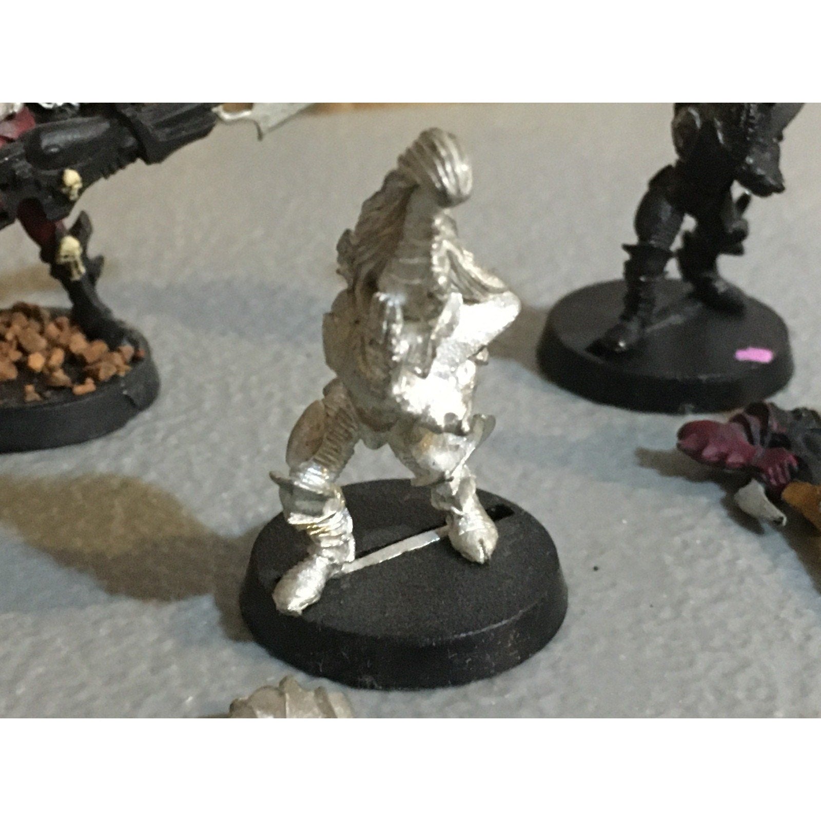 A33744 WARHAMMER 40K DARK ELDAR DRUKHARI METAL KABALITE WARRIOR HEAVY WEAPON 4PK