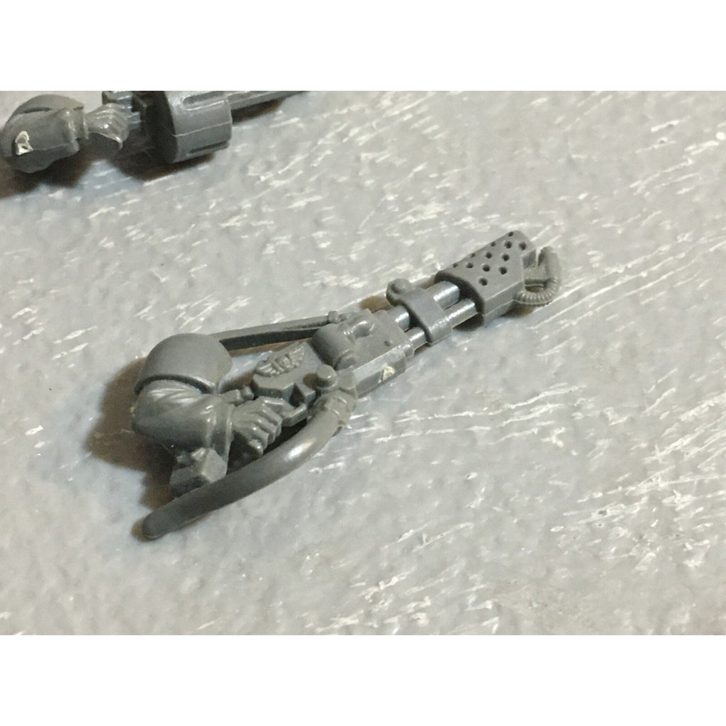 A17851 WARHAMMER 40K ASTRA IG GUARD TANK COMMANDER & SPECIAL WEAPONS BITS LOT
