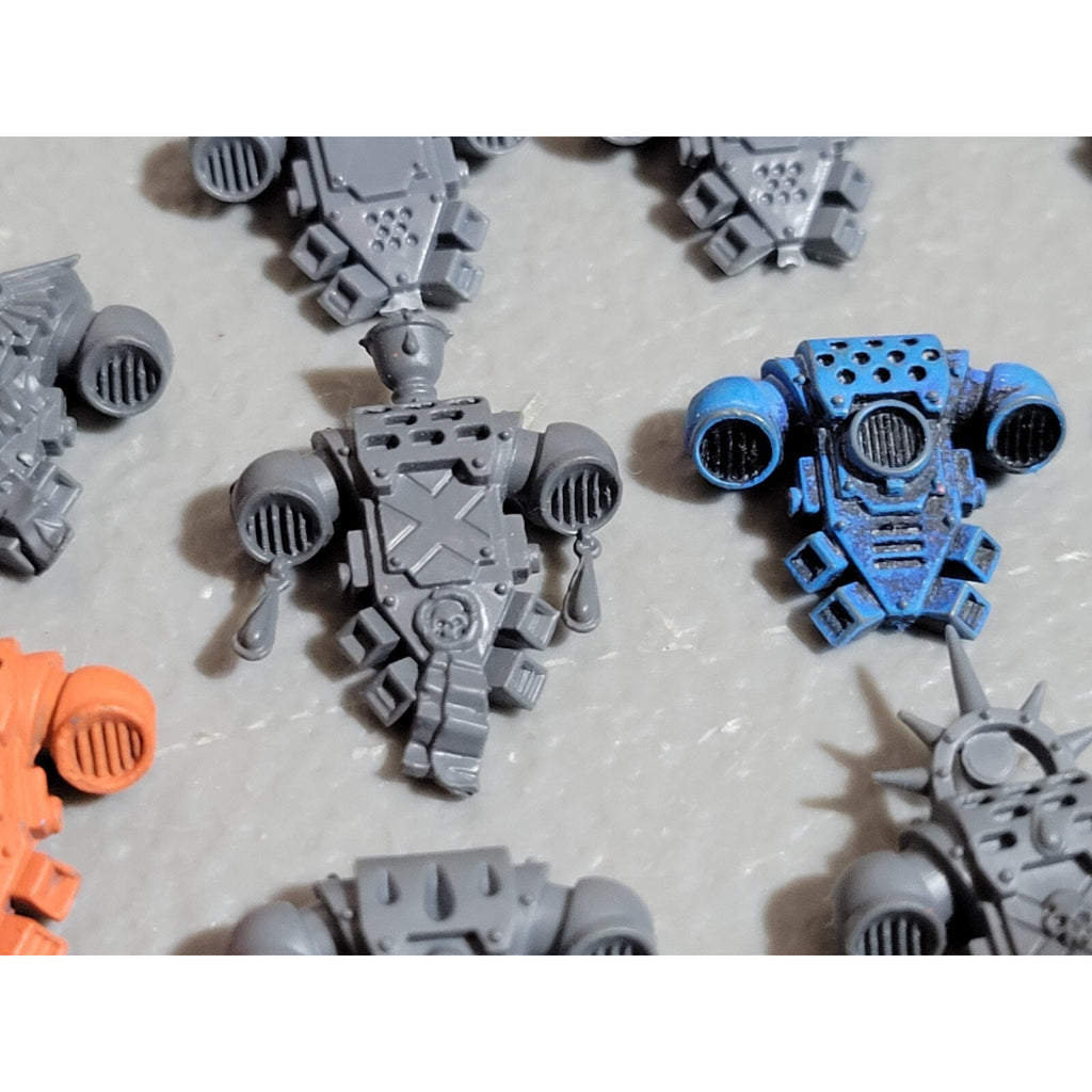 A19066 WARHAMMER 40K SPACE MARINES BLOOD ANGELS BACKPACK 11 PK BITS LOT